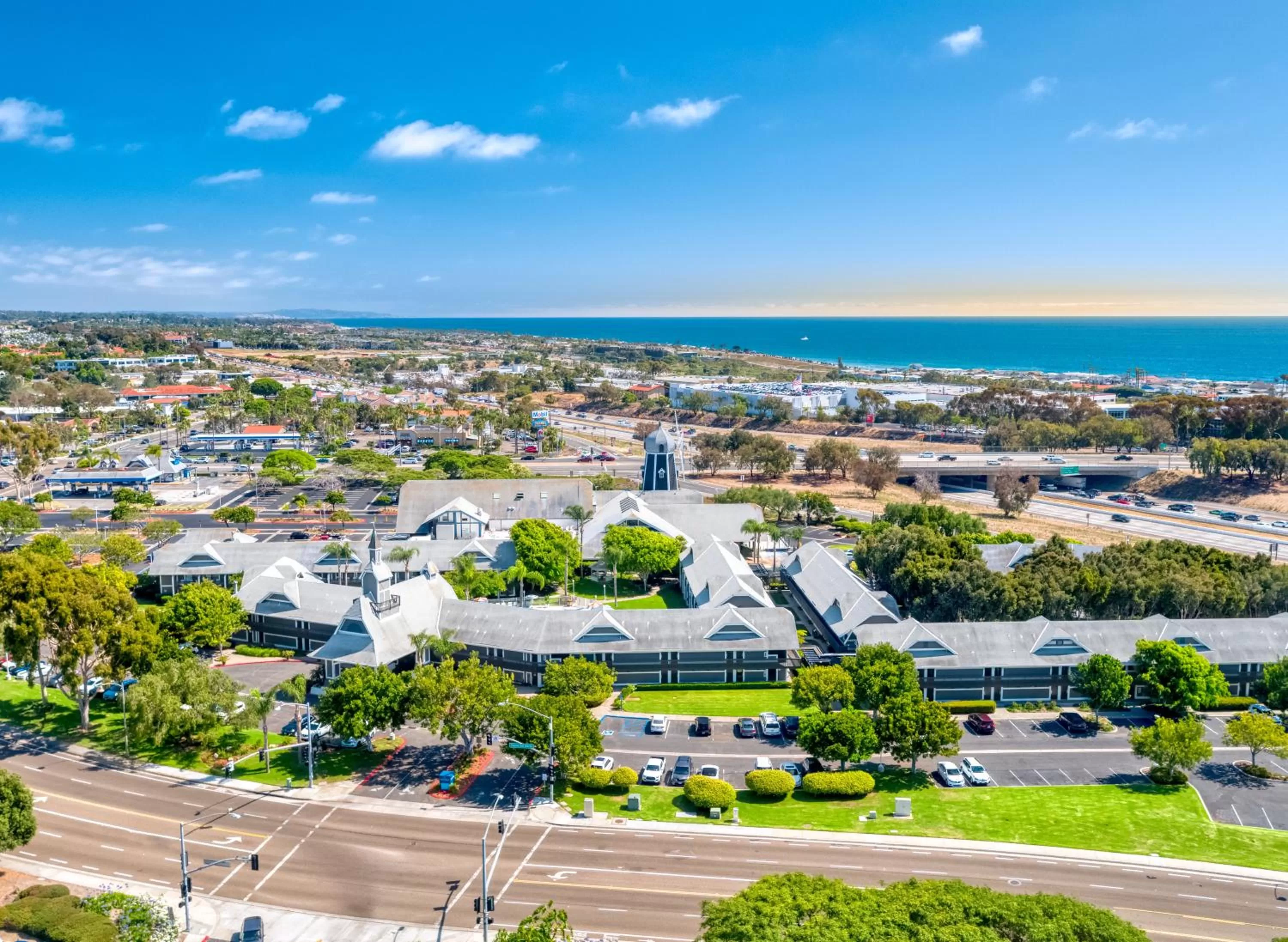 Bird's eye view in Carlsbad by the Sea Hotel