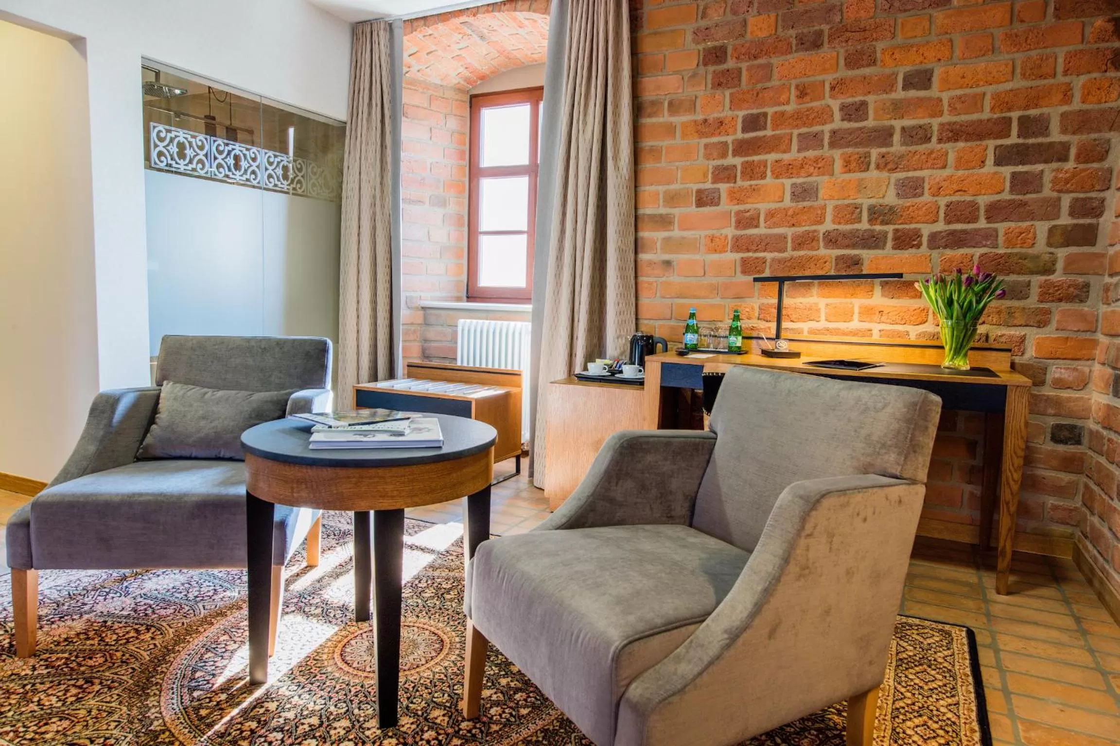 Living room in Zamek Topacz