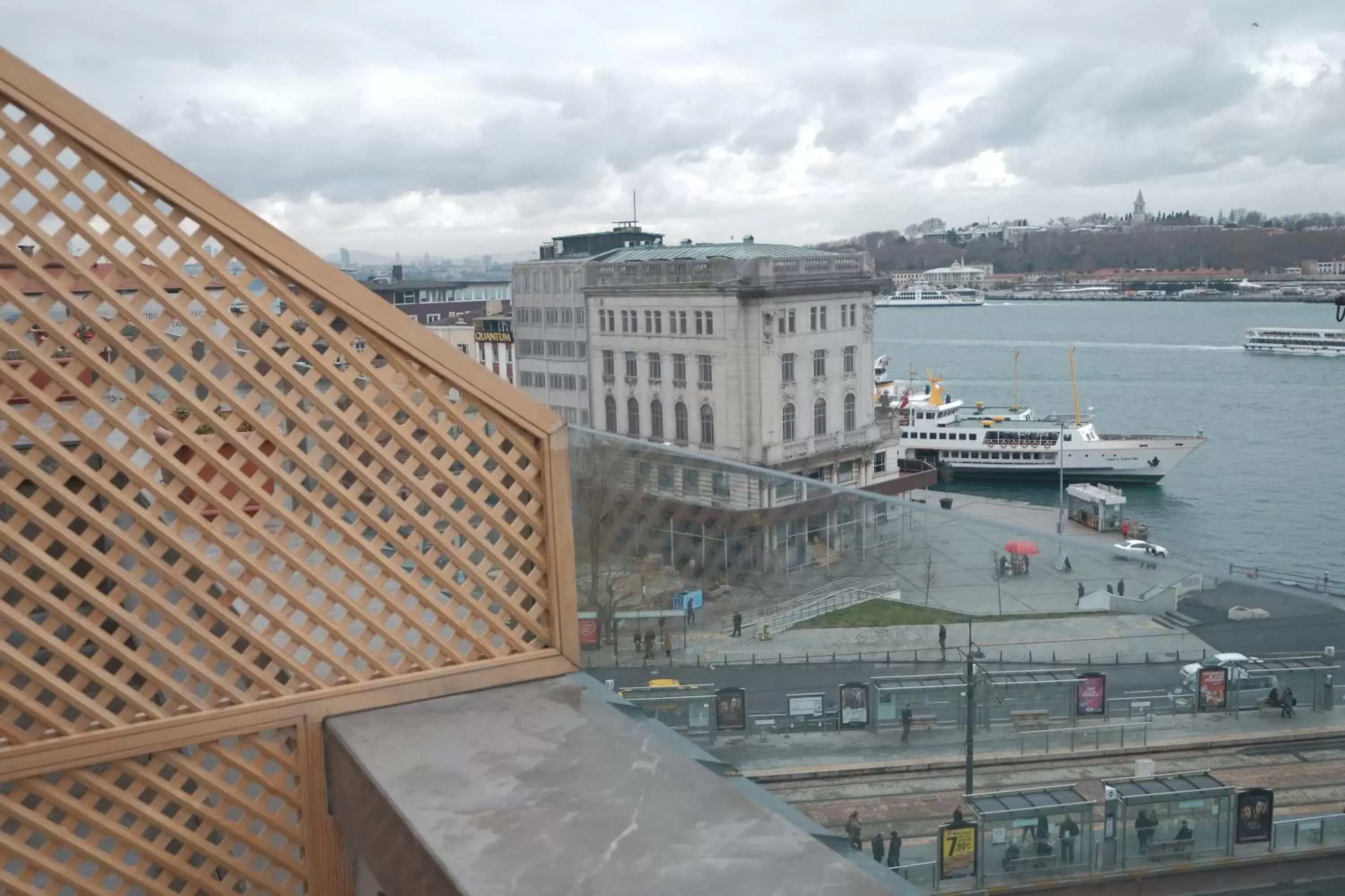 View (from property/room) in Nordstern Hotel Galata