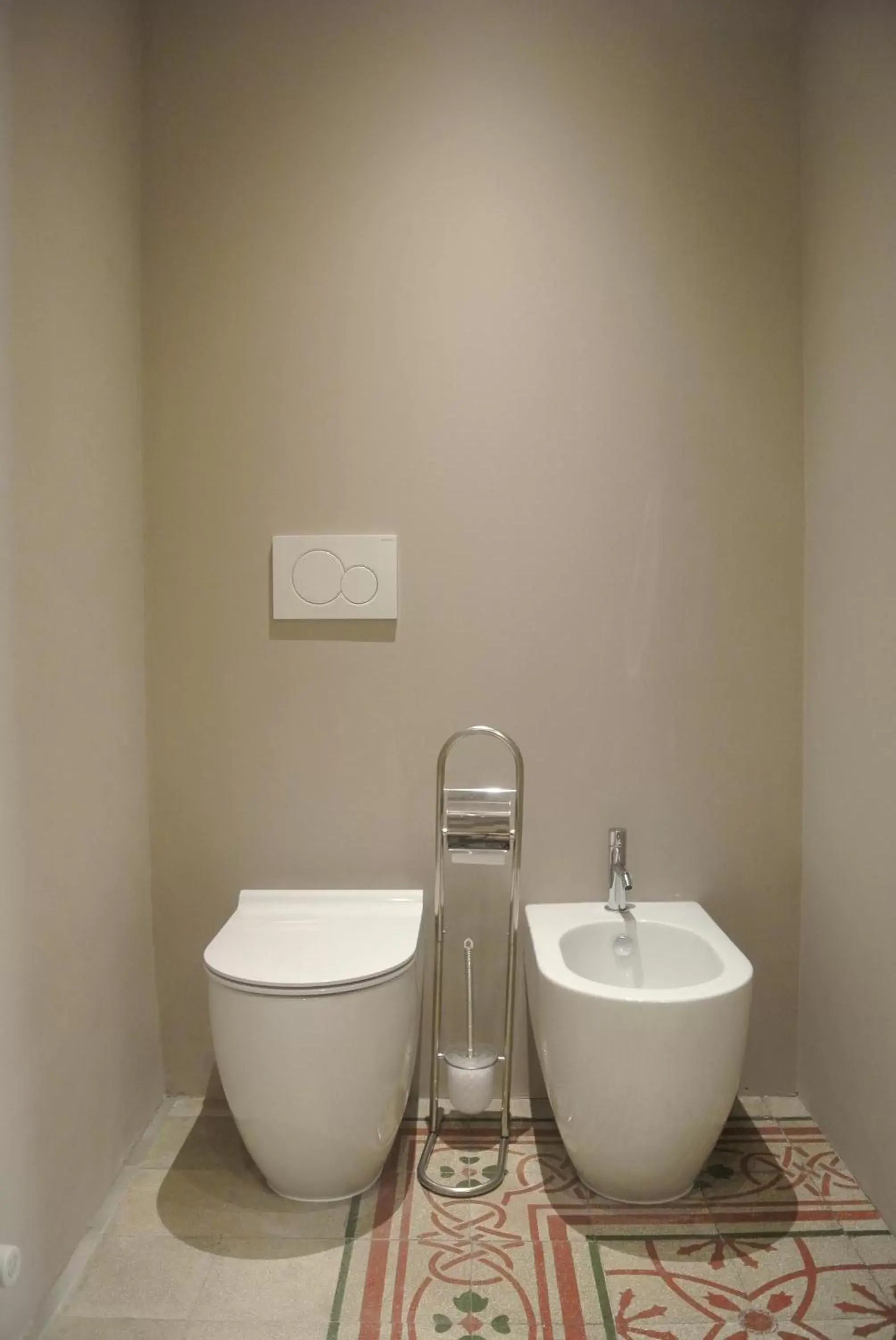 Decorative detail, Bathroom in Ghibellino B&B