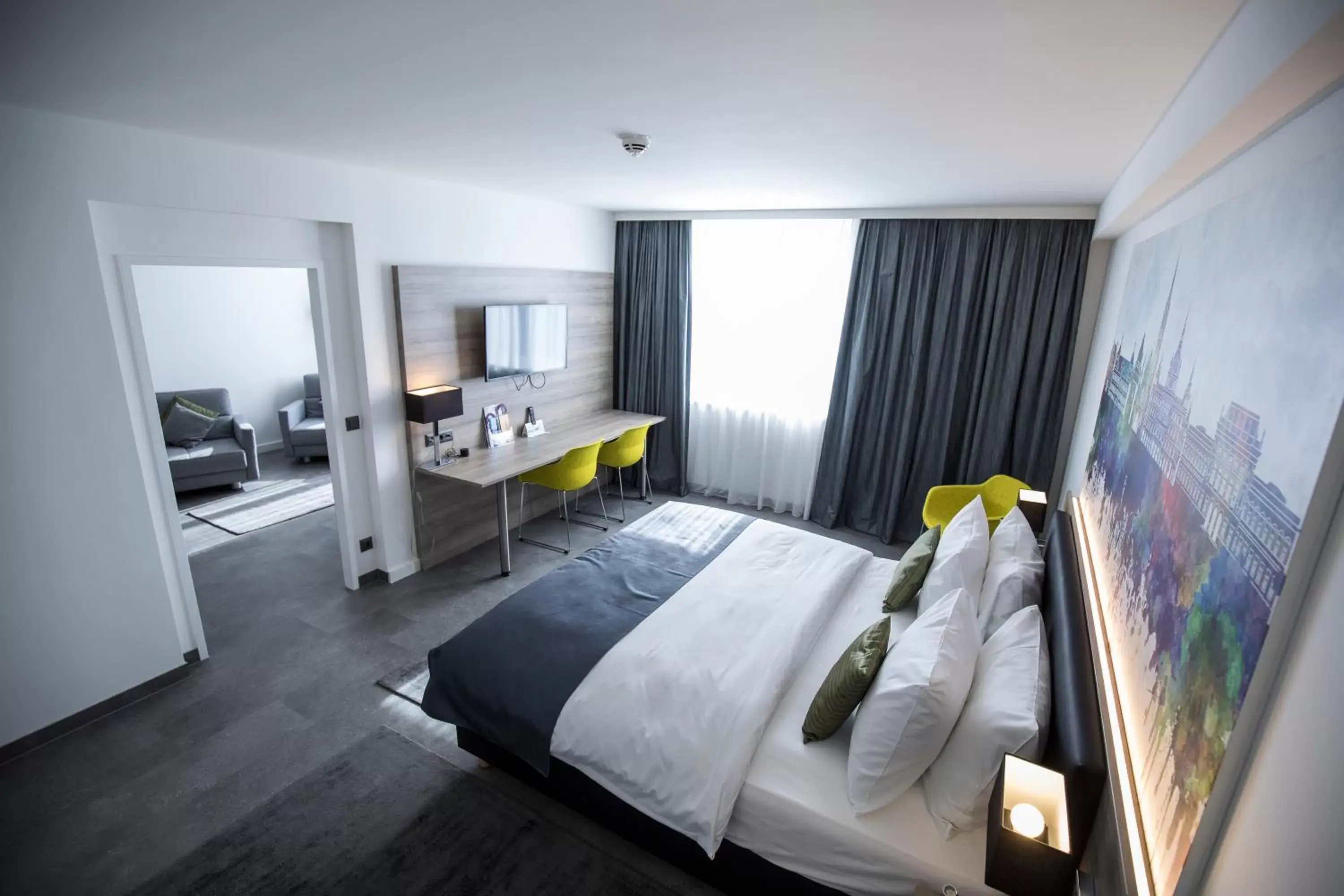 TV and multimedia, Bed in Hotel Mercure Graz City