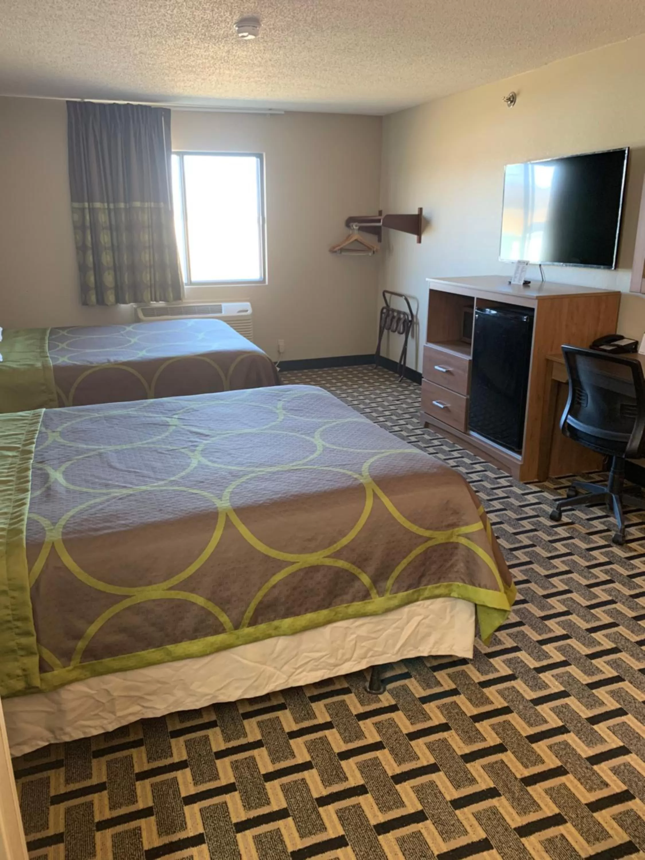 Standard Room With Two Queen Beds - Non-Smoking in Super 8 by Wyndham O Neill NE