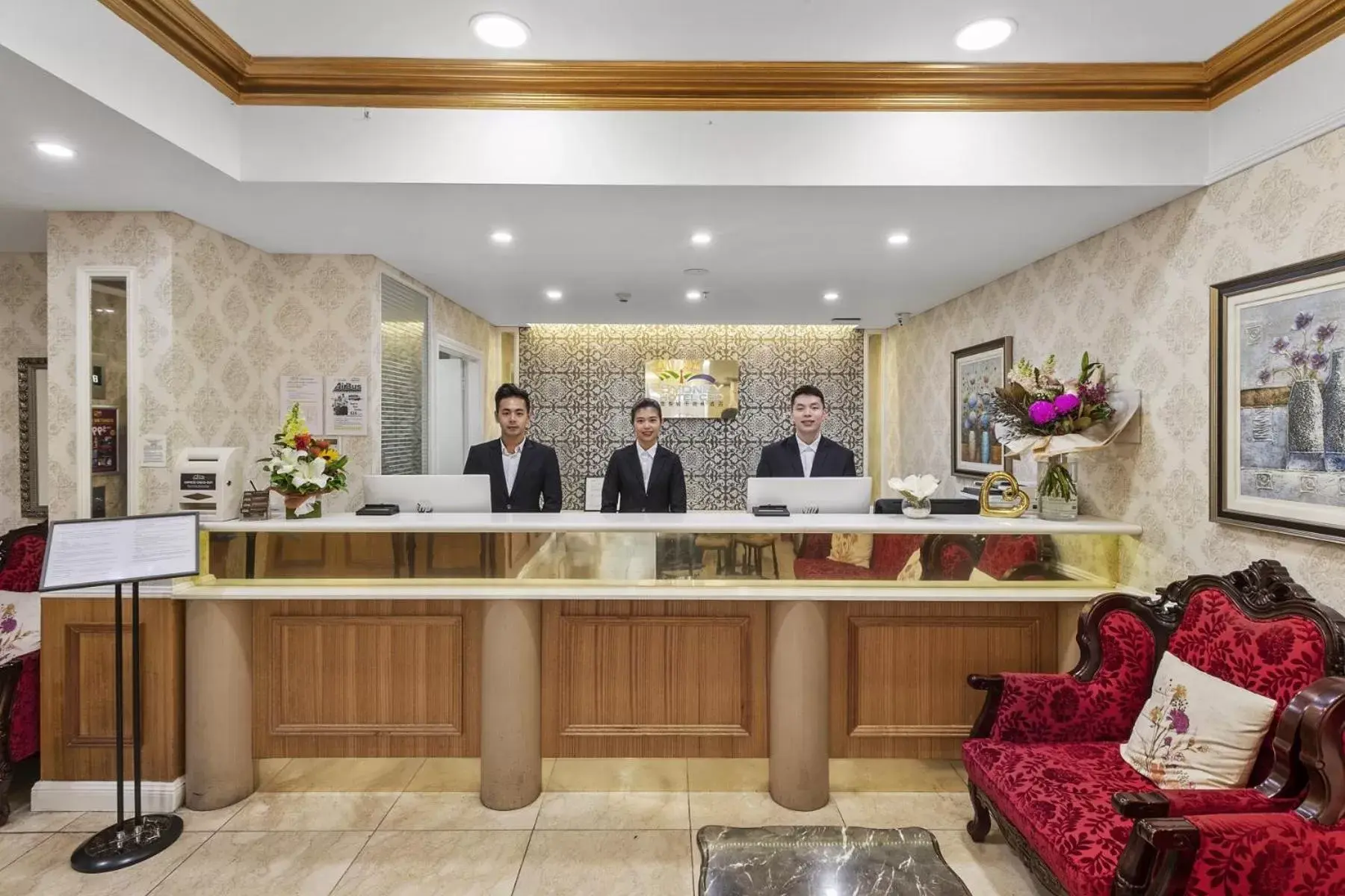 Staff, Lobby/Reception in YEHS Hotel Sydney CBD