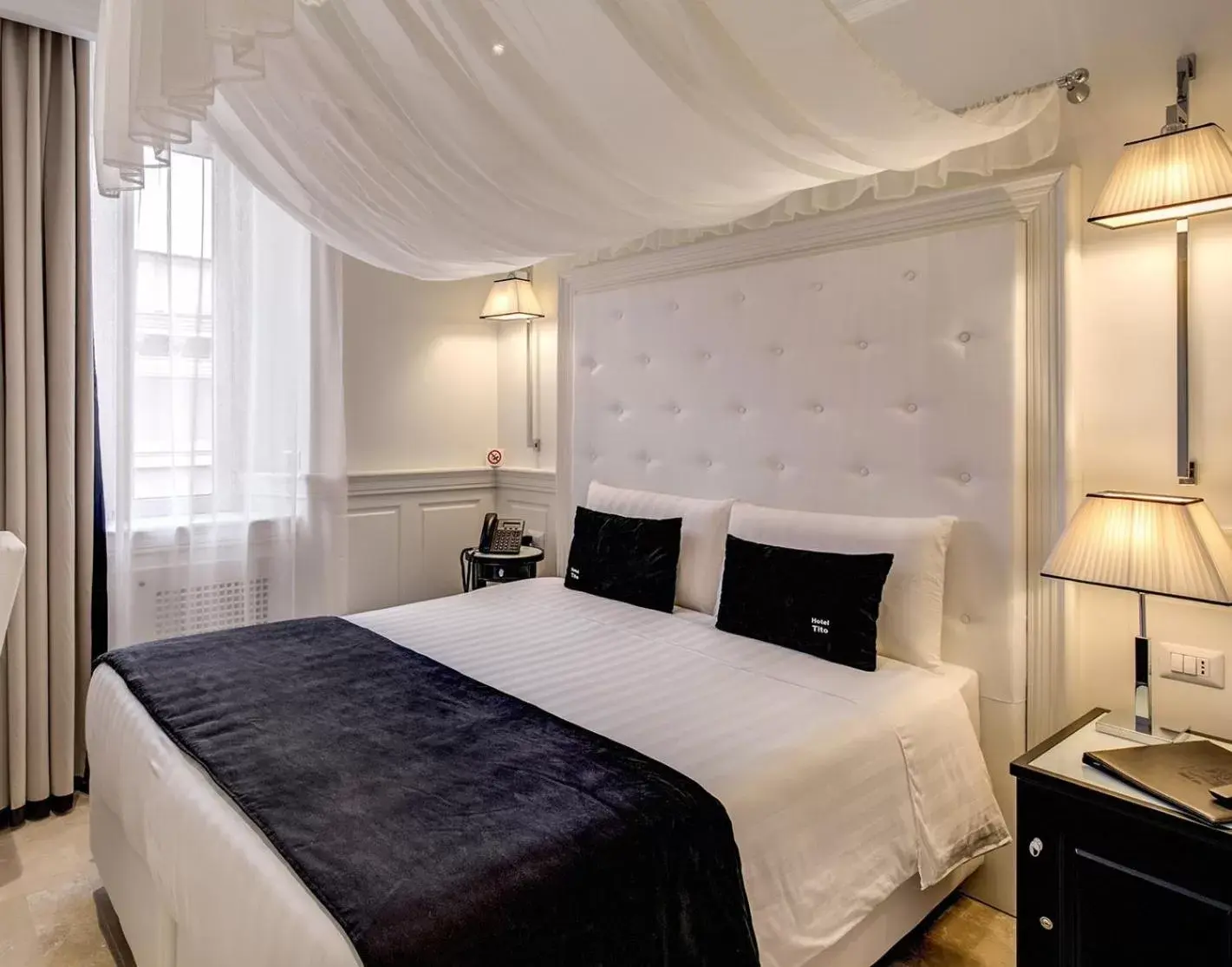 Bed in Hotel Tito