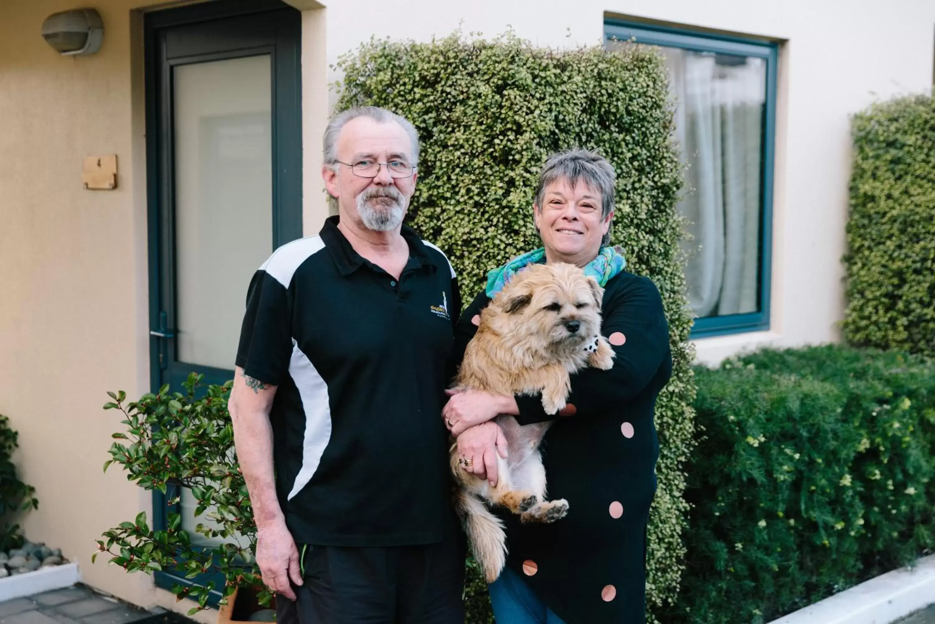 Staff, Pets in Bella Vista Motel Dunedin