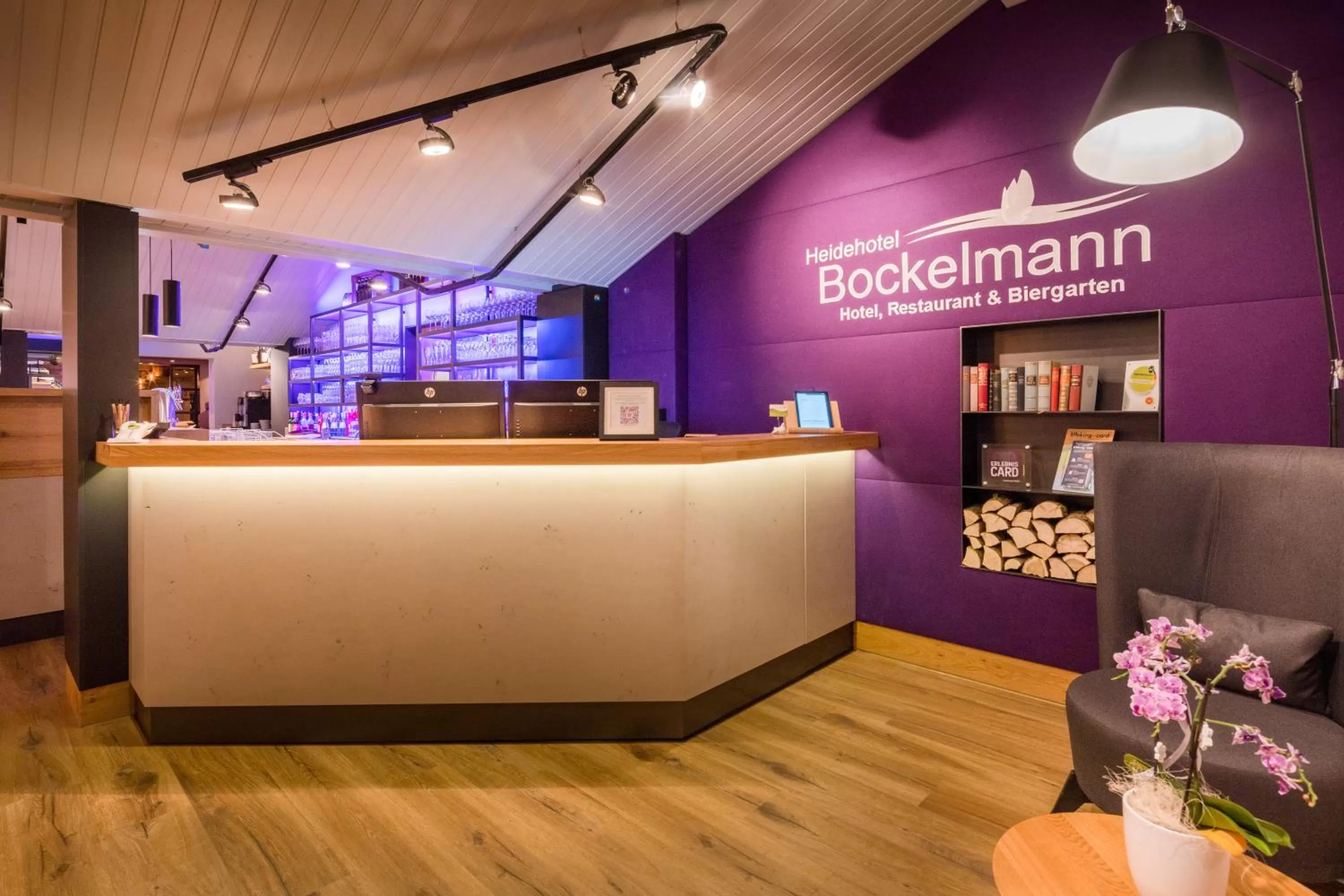 Lobby or reception in Hotel Bockelmann