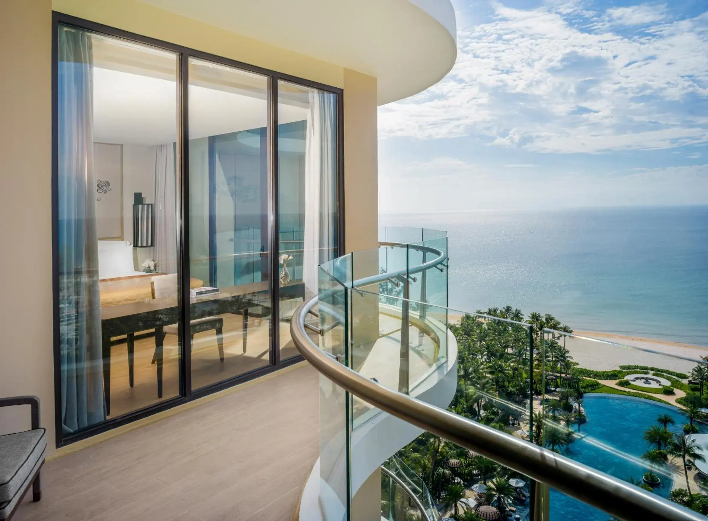 Balcony/Terrace in InterContinental Phu Quoc Long Beach Resort, an IHG Hotel