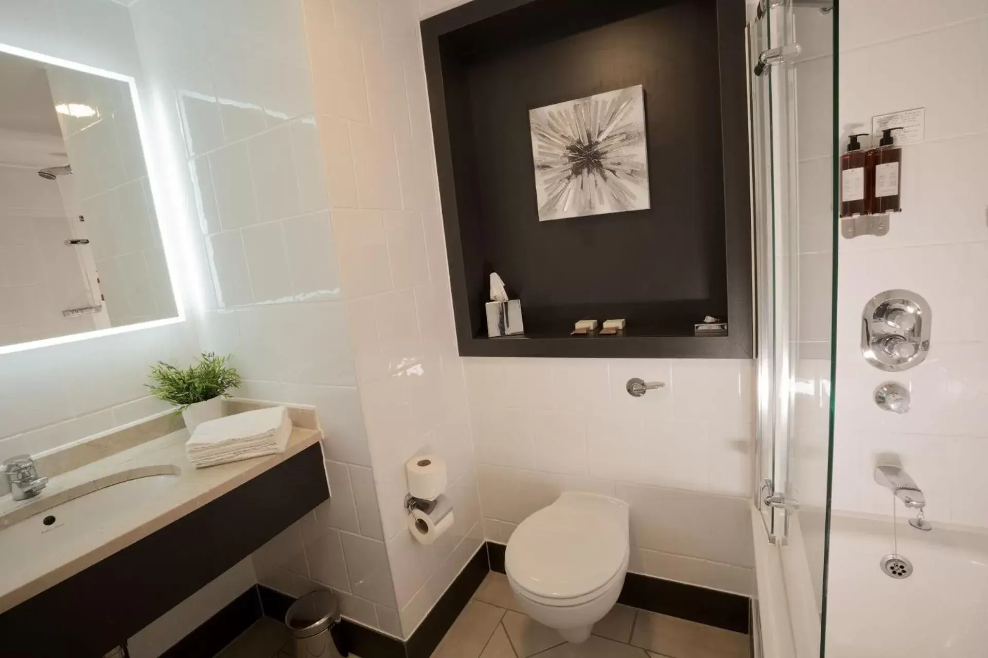Shower, Bathroom in Kilkenny Ormonde Hotel
