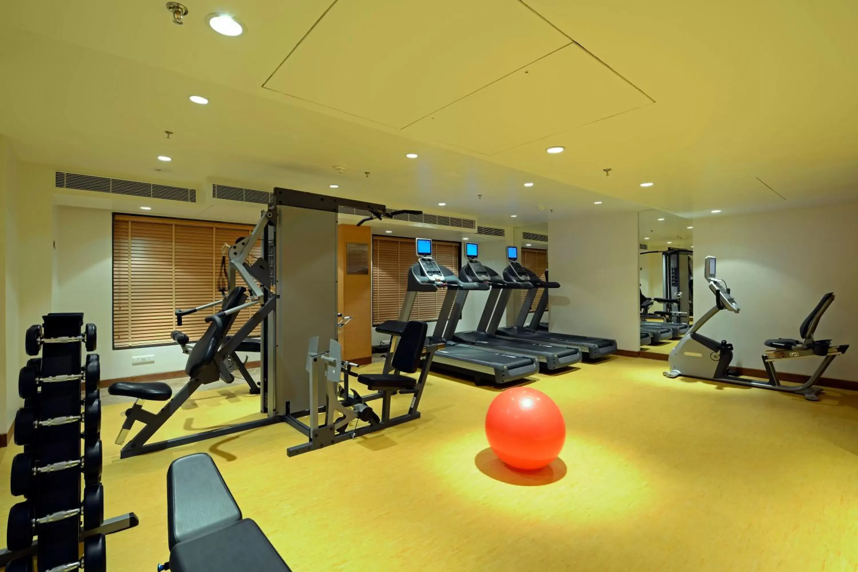 Fitness centre/facilities, Fitness Center/Facilities in Radisson Blu Hotel Ahmedabad