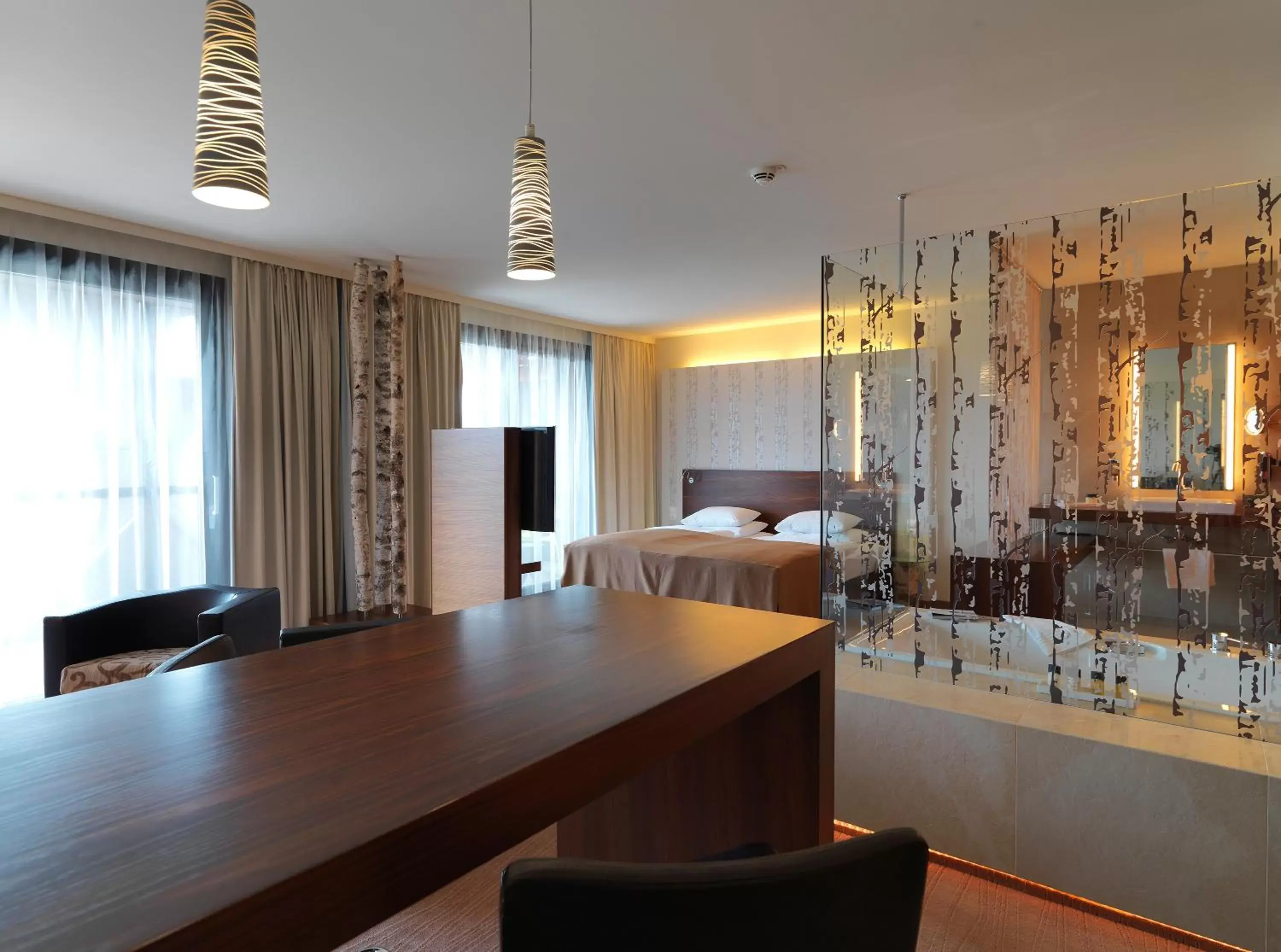 Shower, Dining Area in Seepark Wörthersee Resort