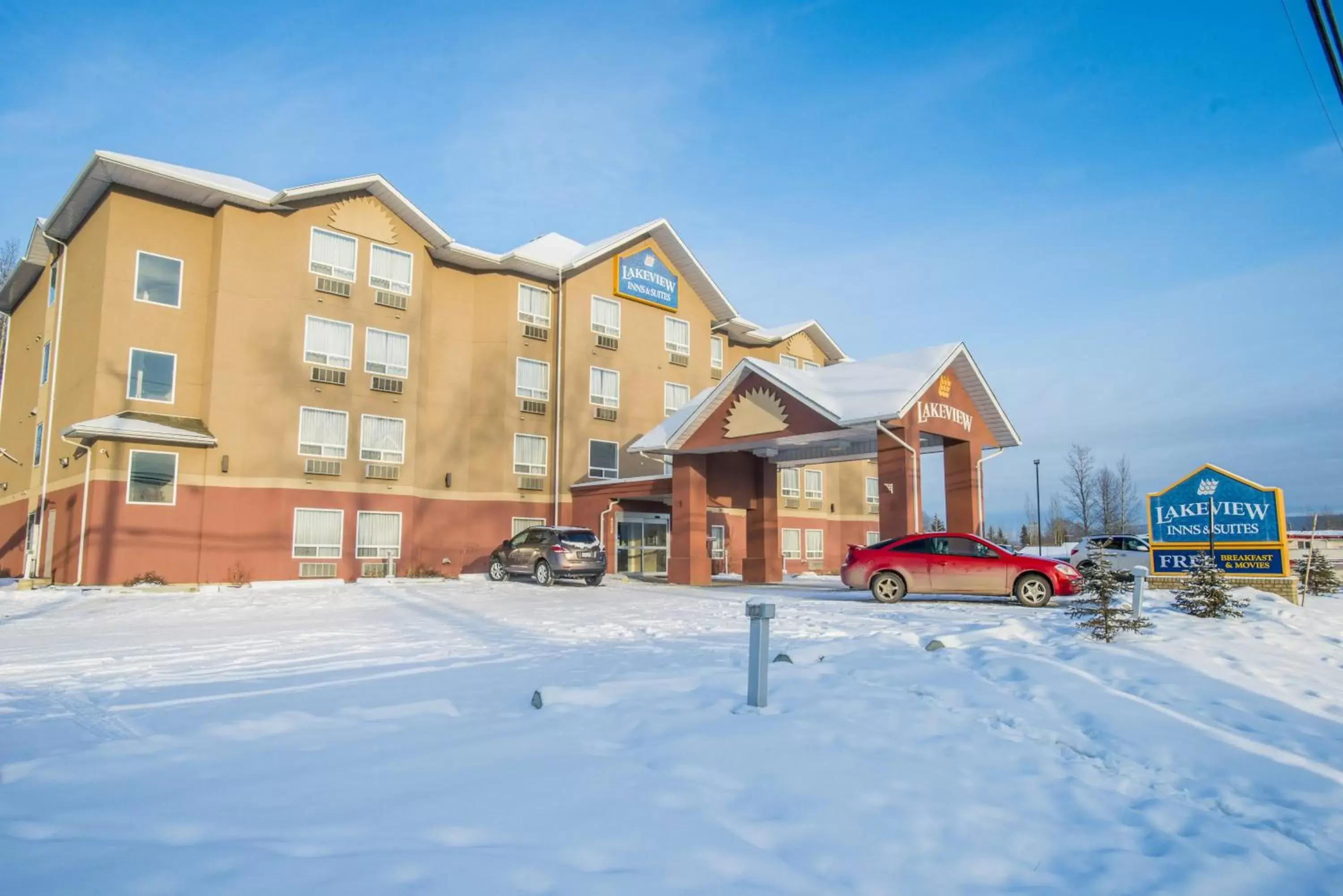 Winter in Lakeview Inns & Suites - Chetwynd