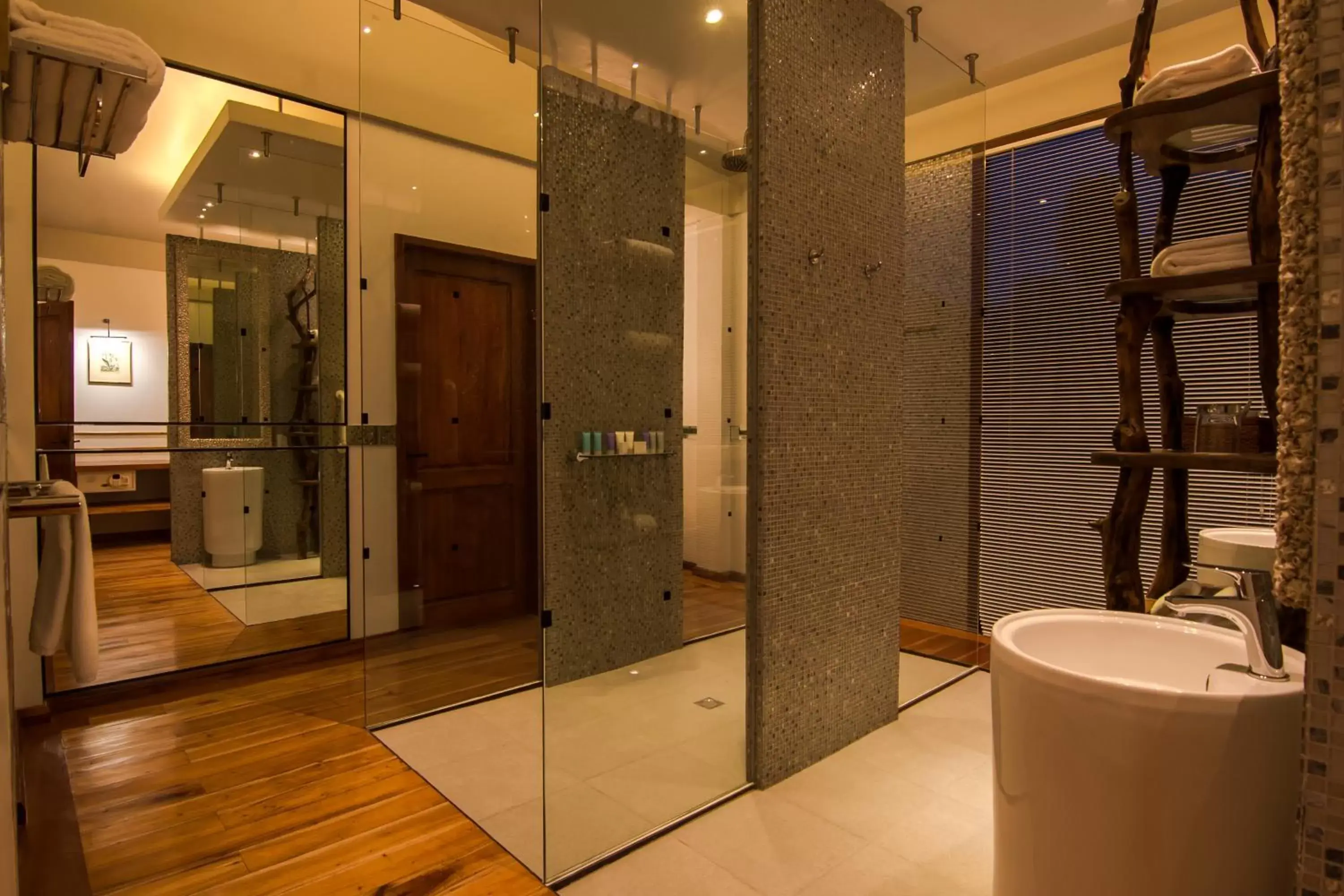 Shower, Bathroom in Donatela Resort and Sanctuary
