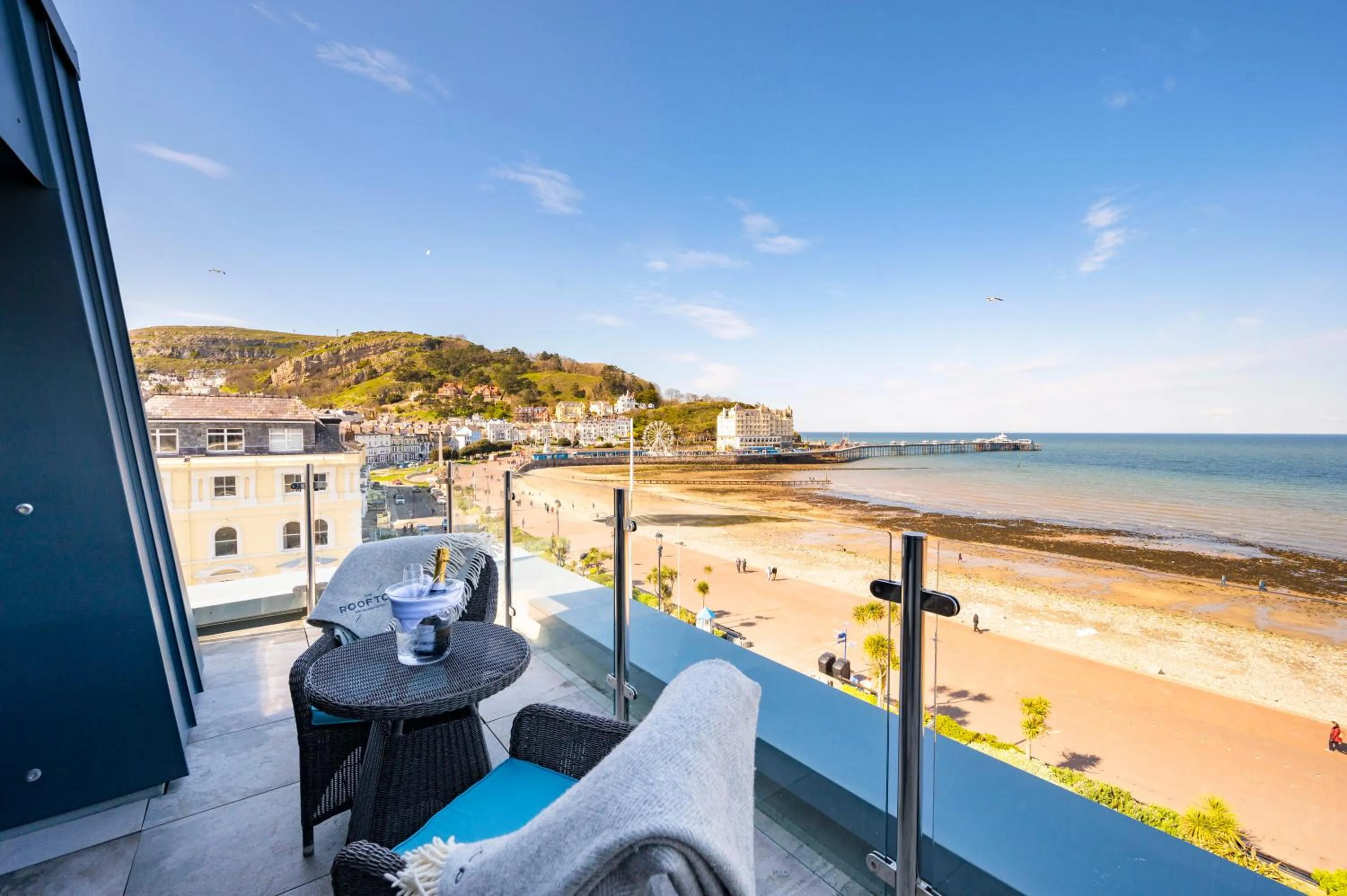 Sea view in St George's Hotel - Llandudno