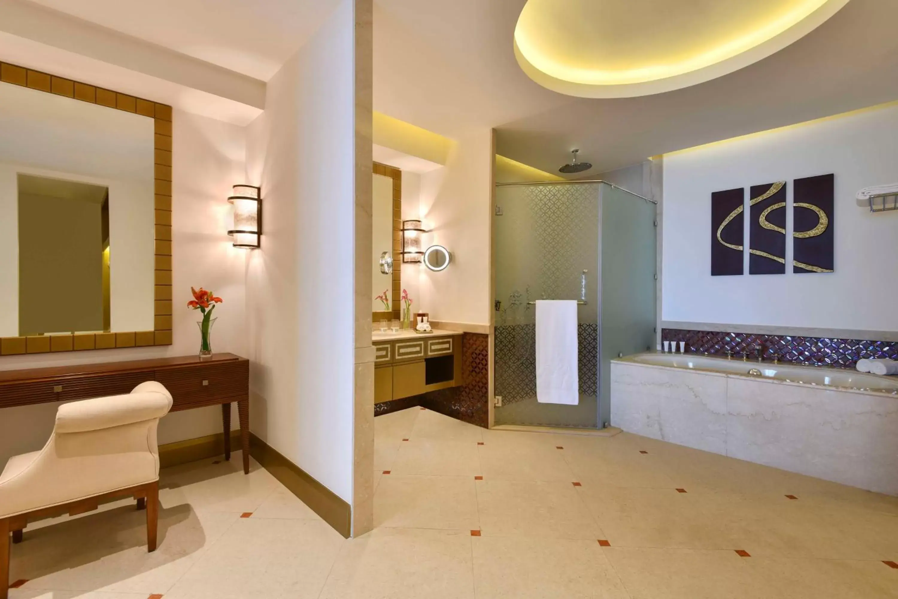 Bathroom in Marsa Malaz Kempinski, The Pearl