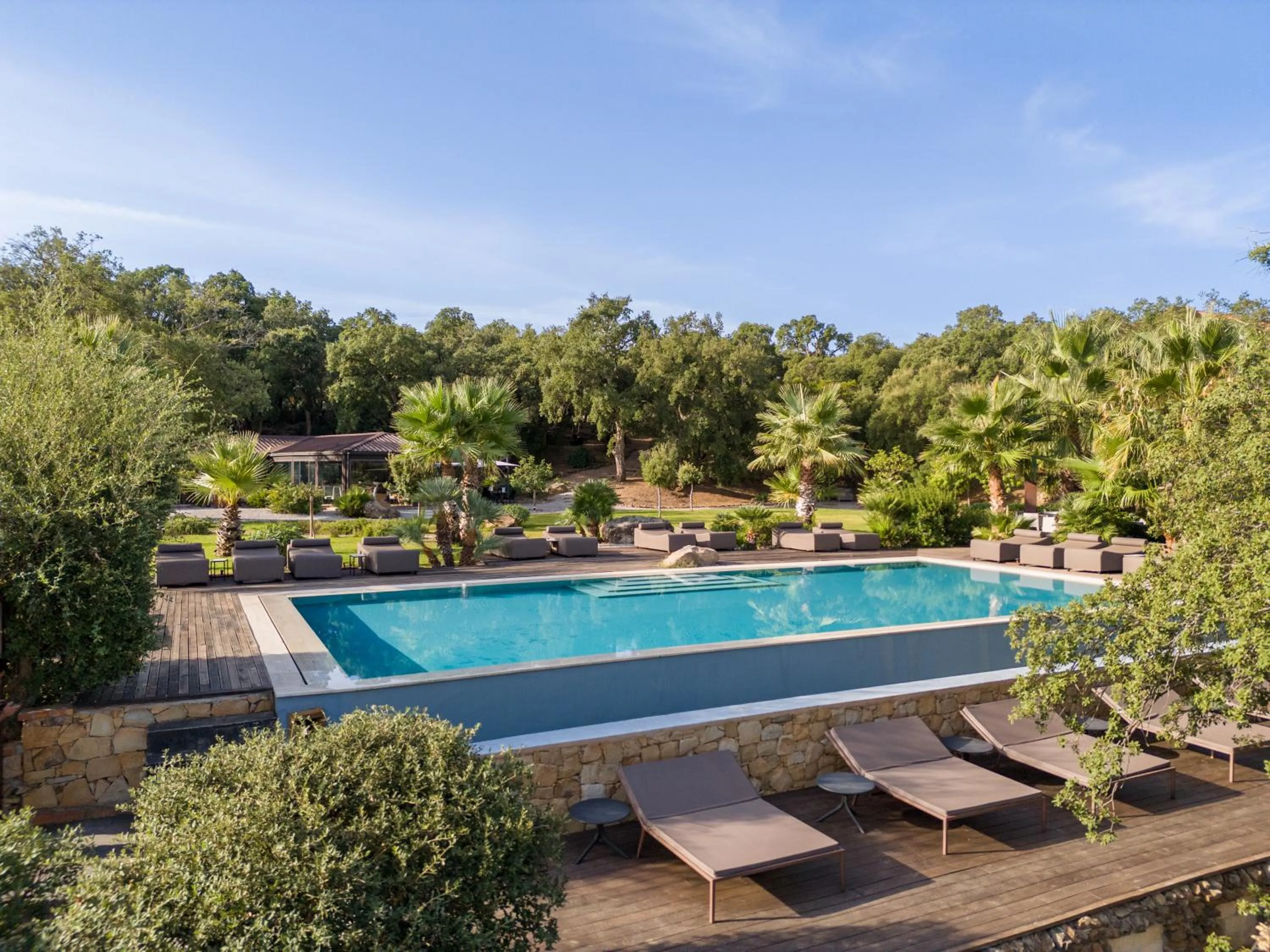 Swimming pool in Vallegrande Nature Resort by Geocharme