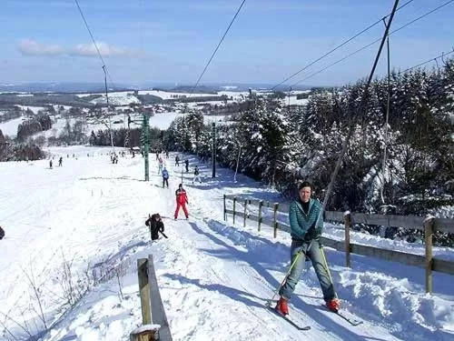 Skiing in B&B Les Tilleuls