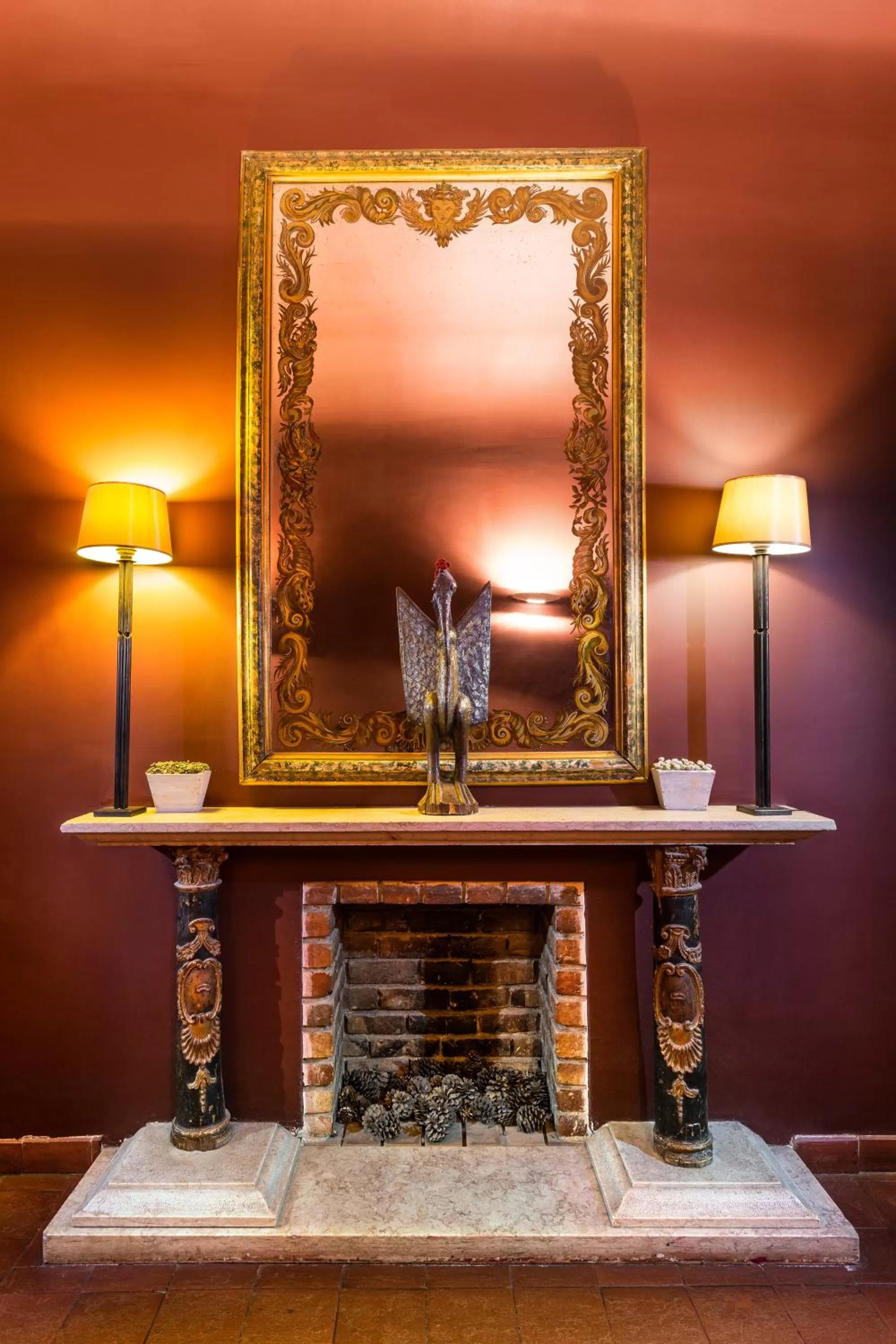 Decorative detail in York House Lisboa Hotel