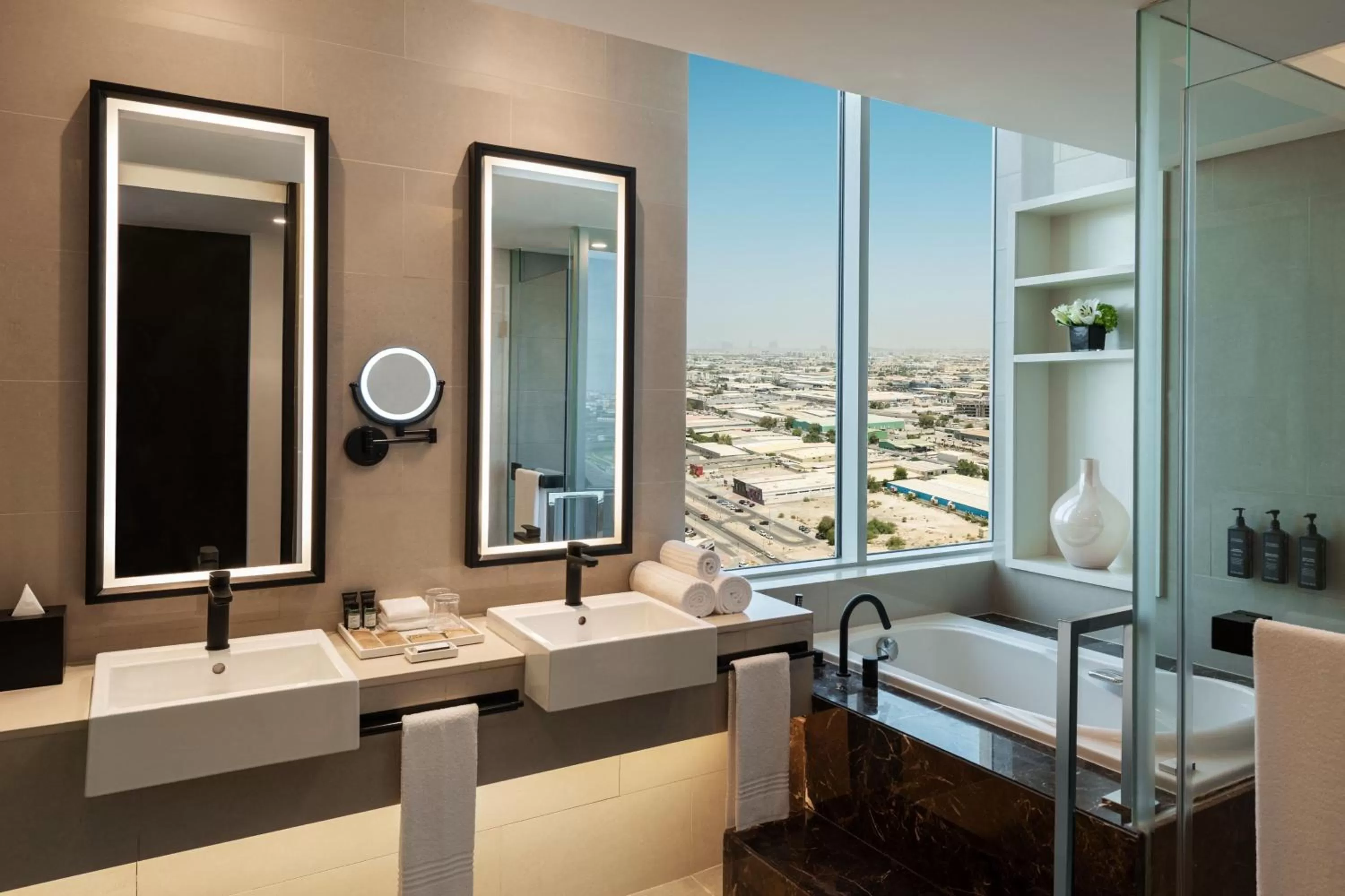 Bathroom in Sheraton Mall of the Emirates Hotel, Dubai