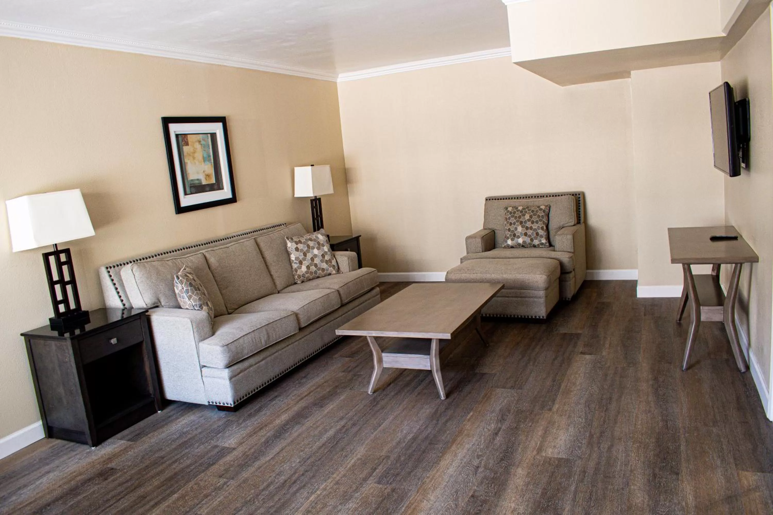 Living room in Travelodge by Wyndham Monterey Bay