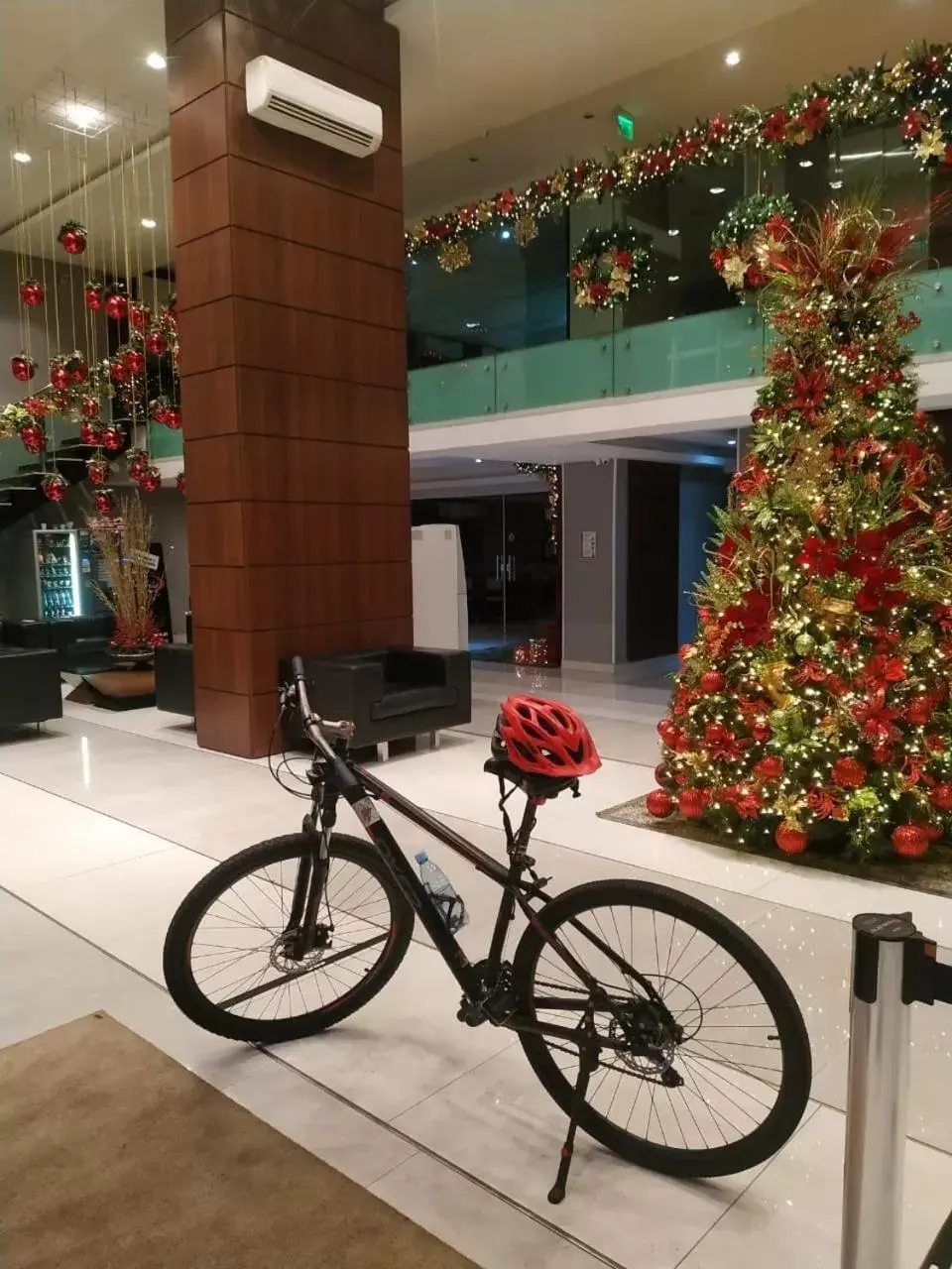 Decorative detail, Biking in Viale Tower Hotel