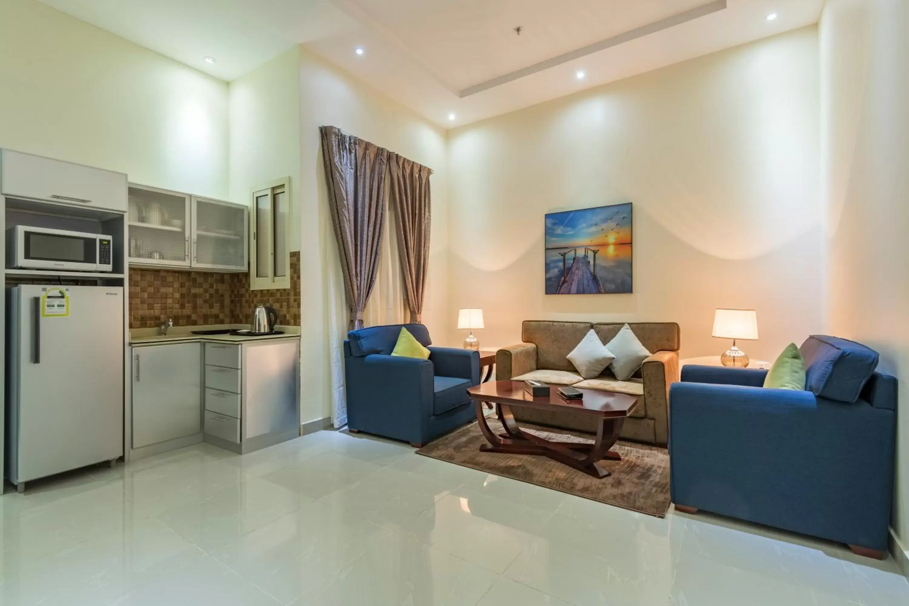 Seating Area in Taleen Al Nakheel Apartment