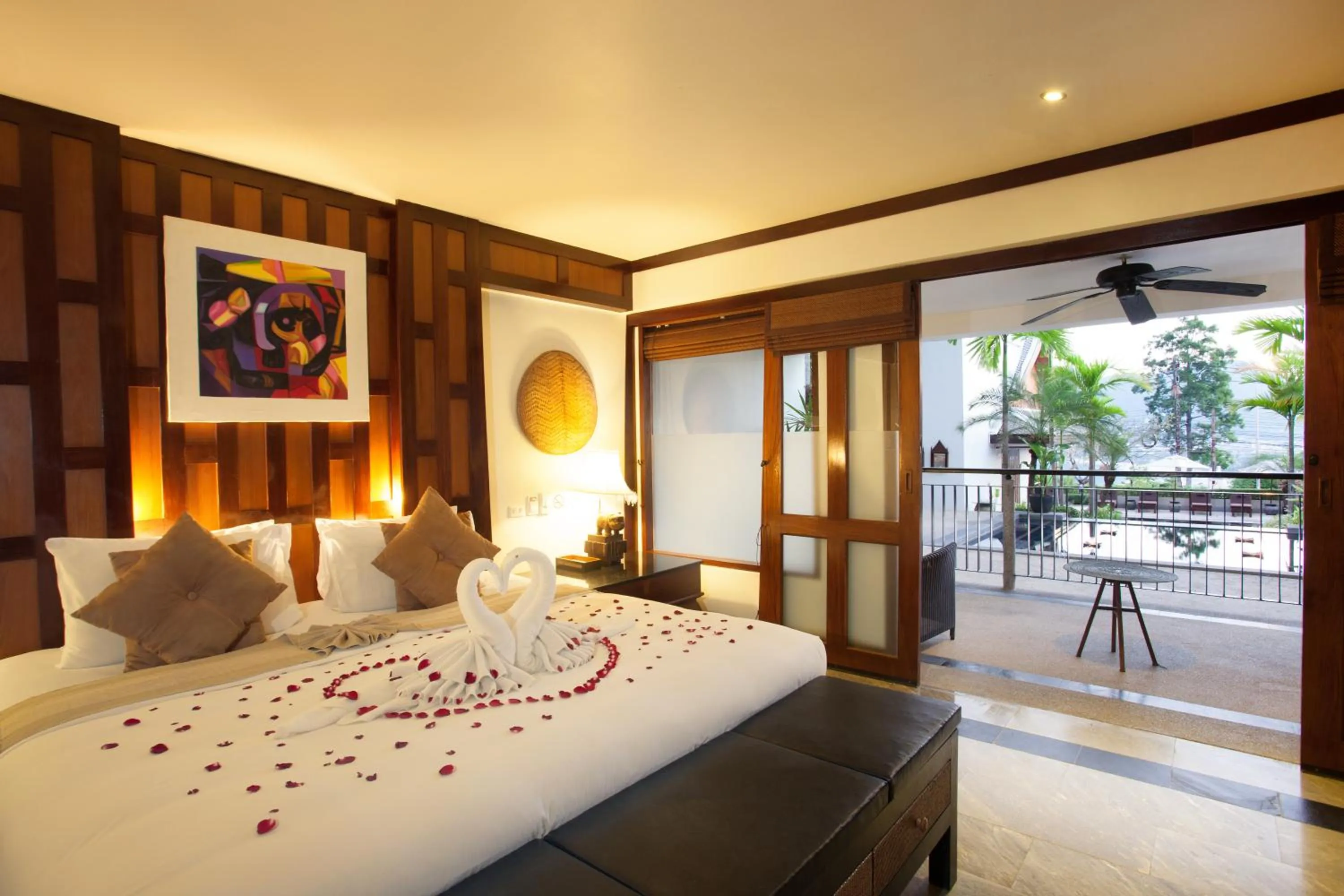 Photo of the whole room, Bed in Baan Yin Dee Boutique Resort Phuket - SHA Plus