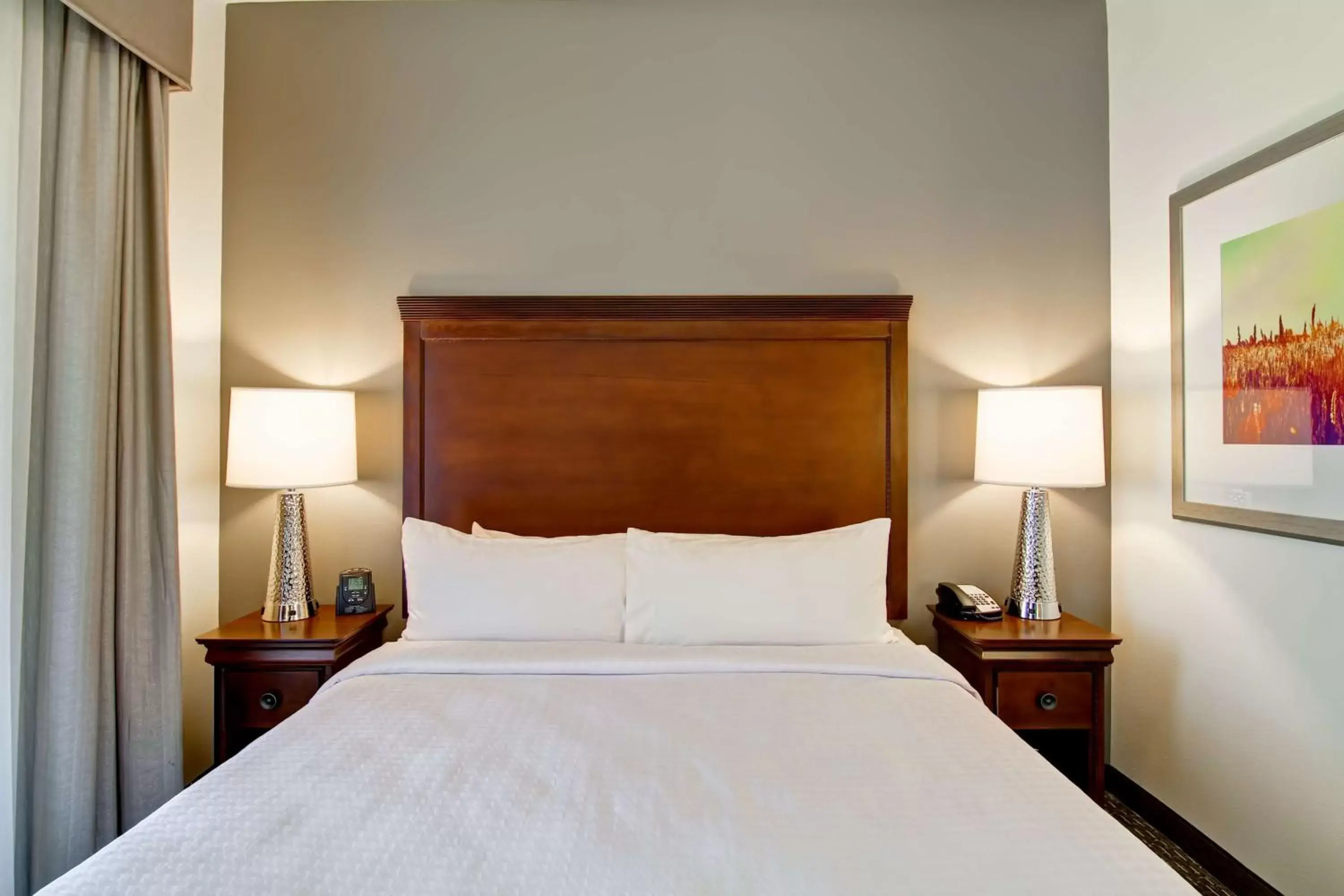 Bed in Homewood Suites by Hilton Oklahoma City-West