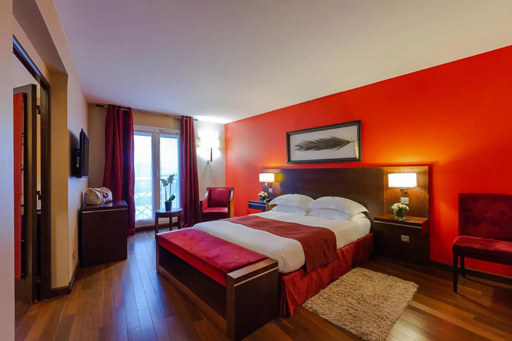 Bedroom, Bed in Hotel de Berny