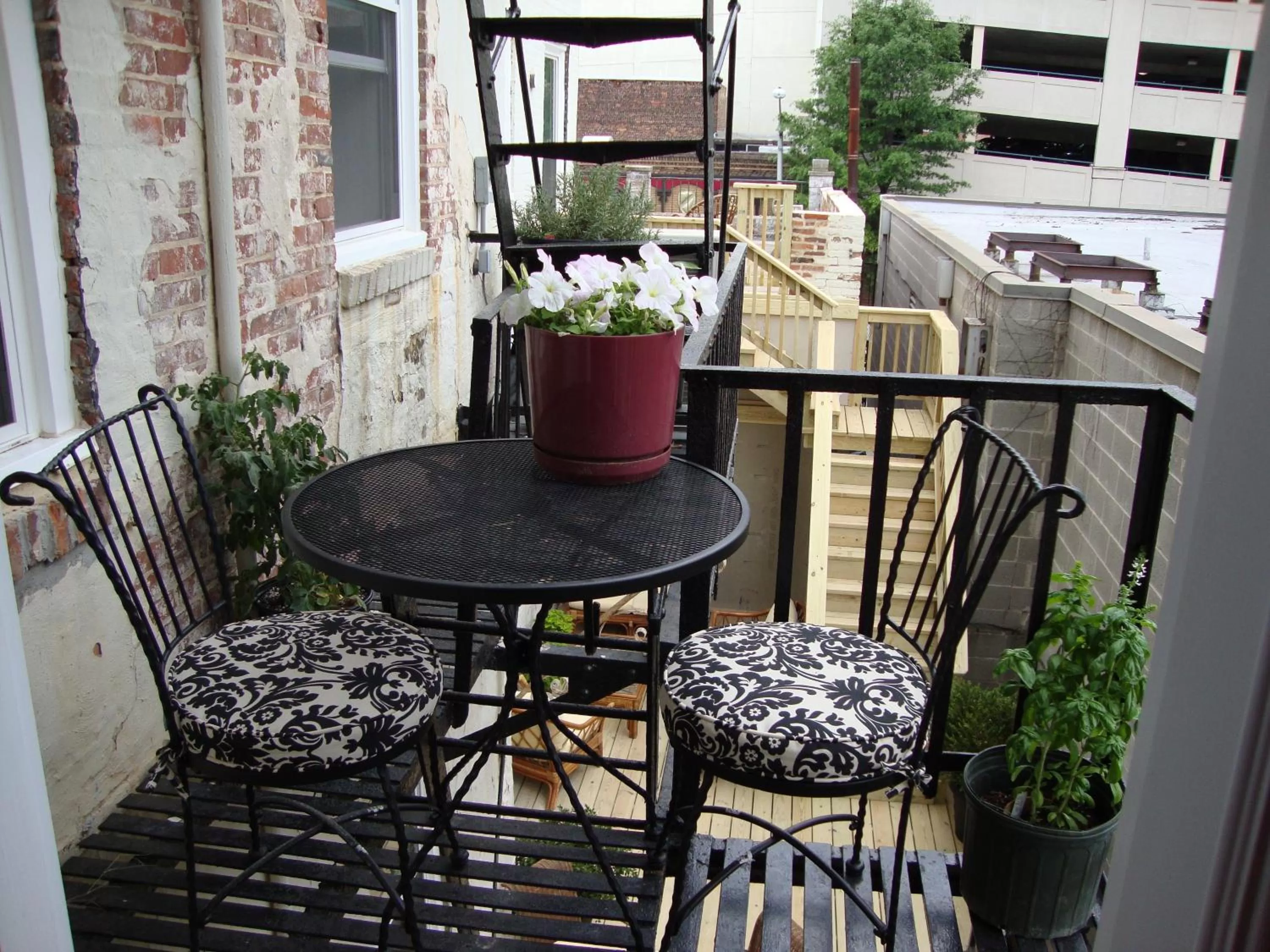 Day, Balcony/Terrace in BlancNoir