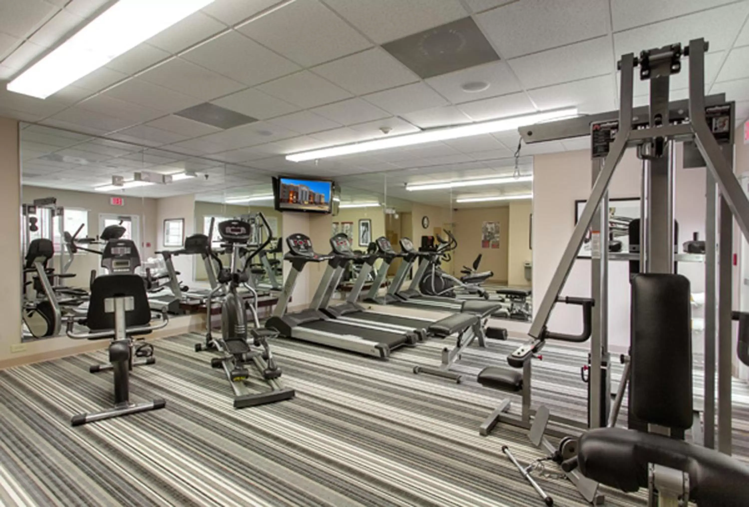 Fitness centre/facilities, Fitness Center/Facilities in Candlewood Suites San Marcos, an IHG Hotel