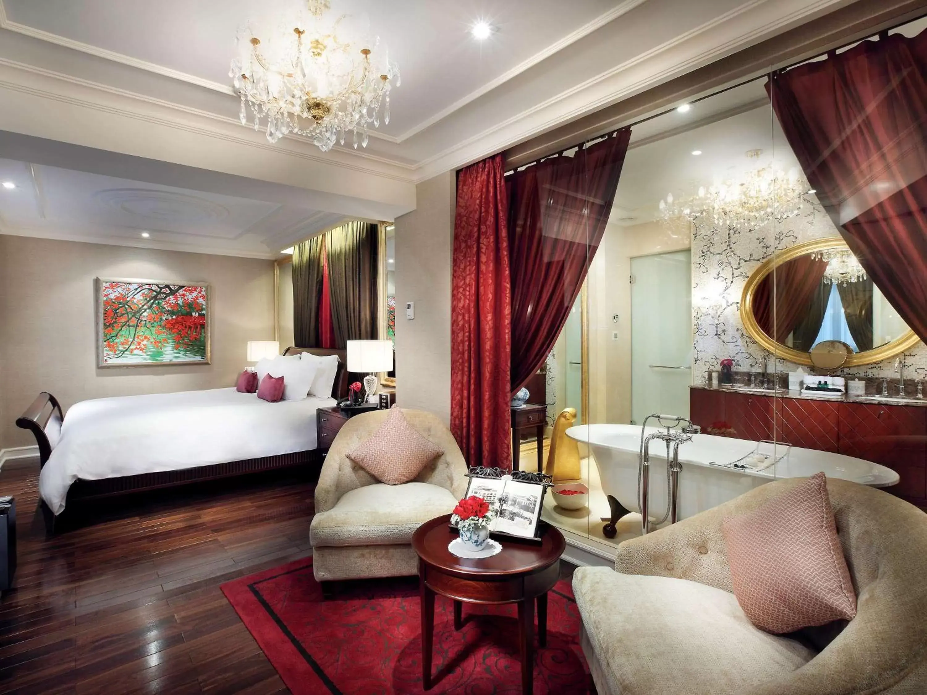 Bedroom, Seating Area in Sofitel Legend Metropole Hanoi