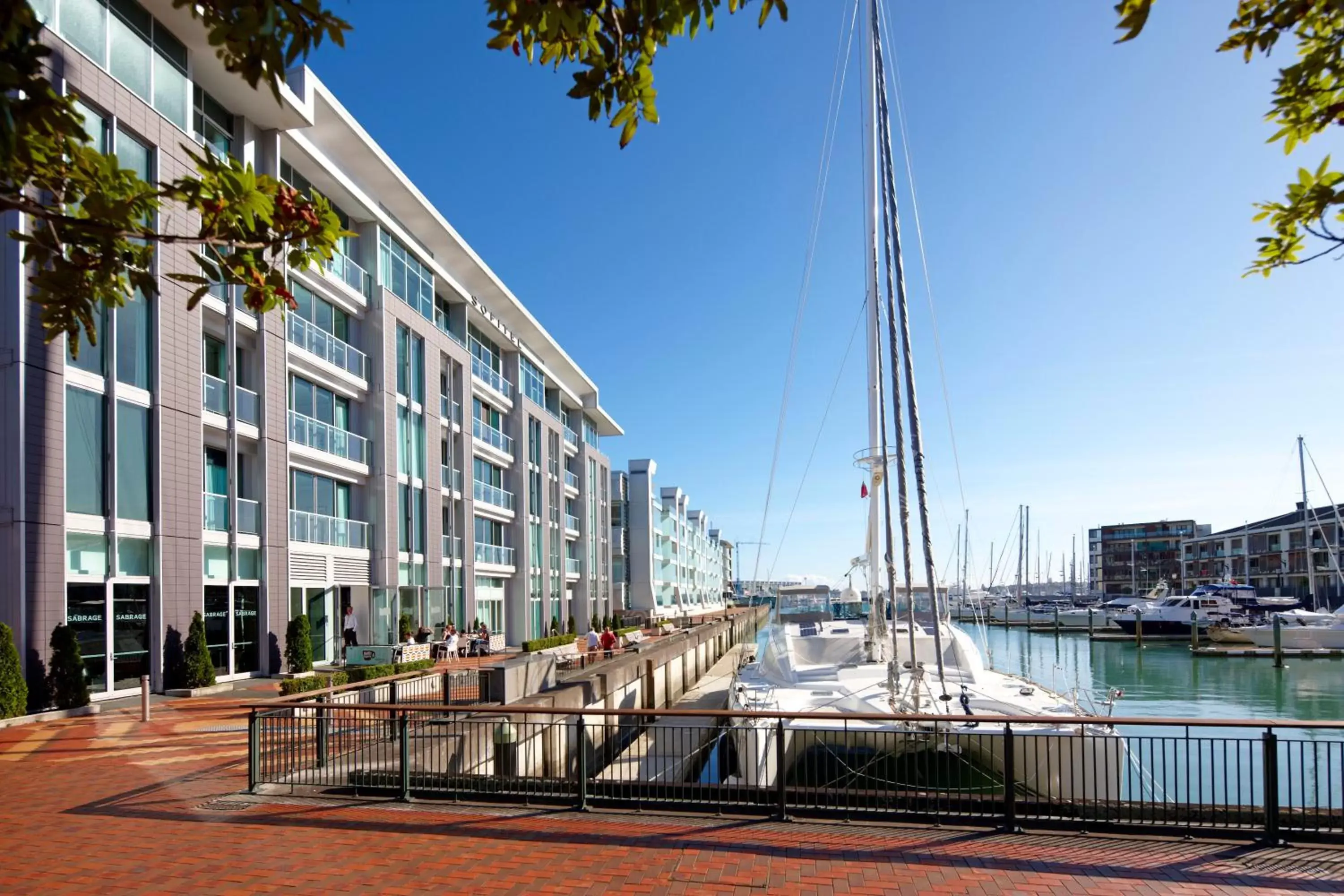 Facade/entrance in Sofitel Auckland Viaduct Harbour