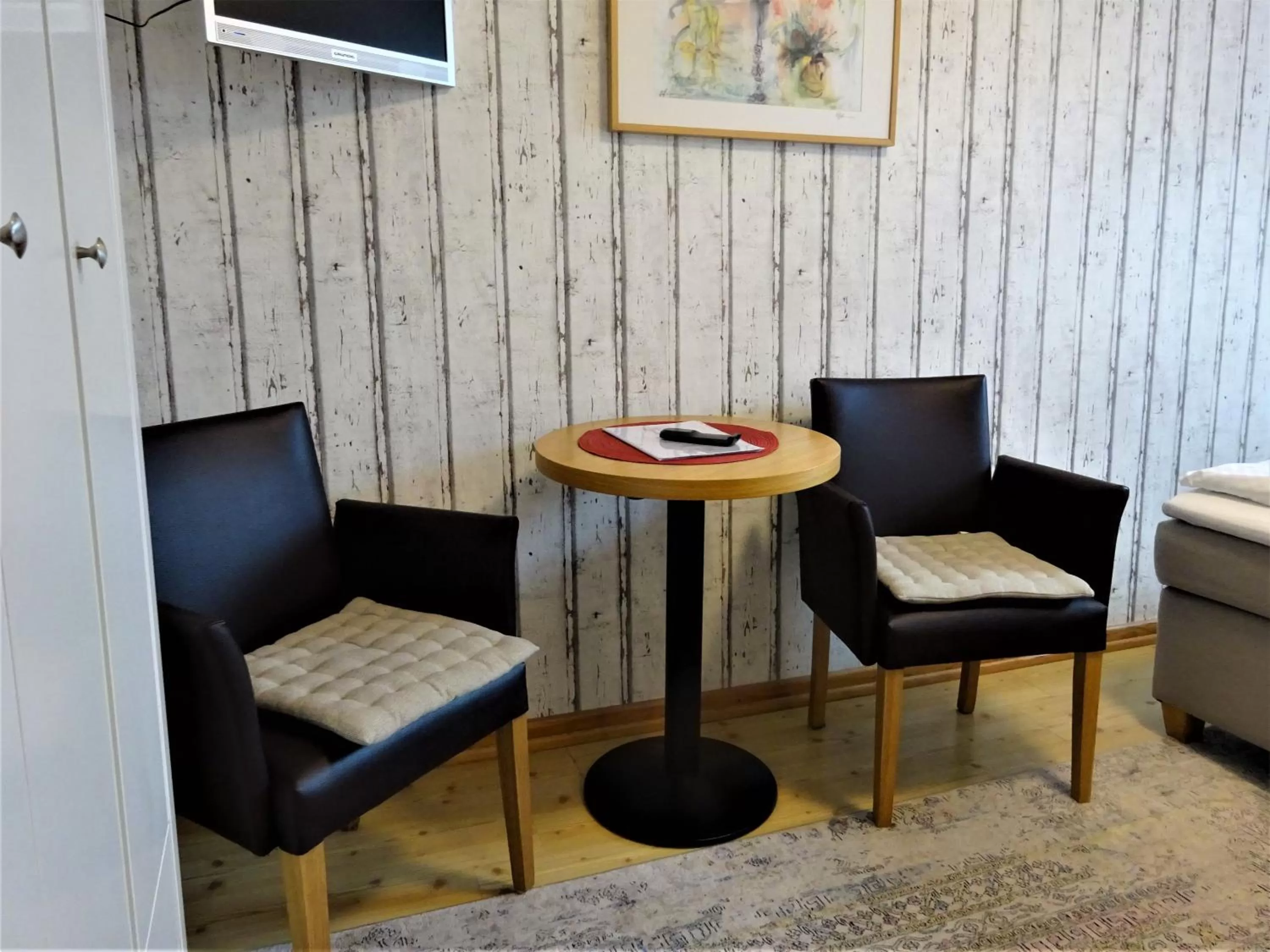 Seating area in Hotel Pension Zur Fährbrücke