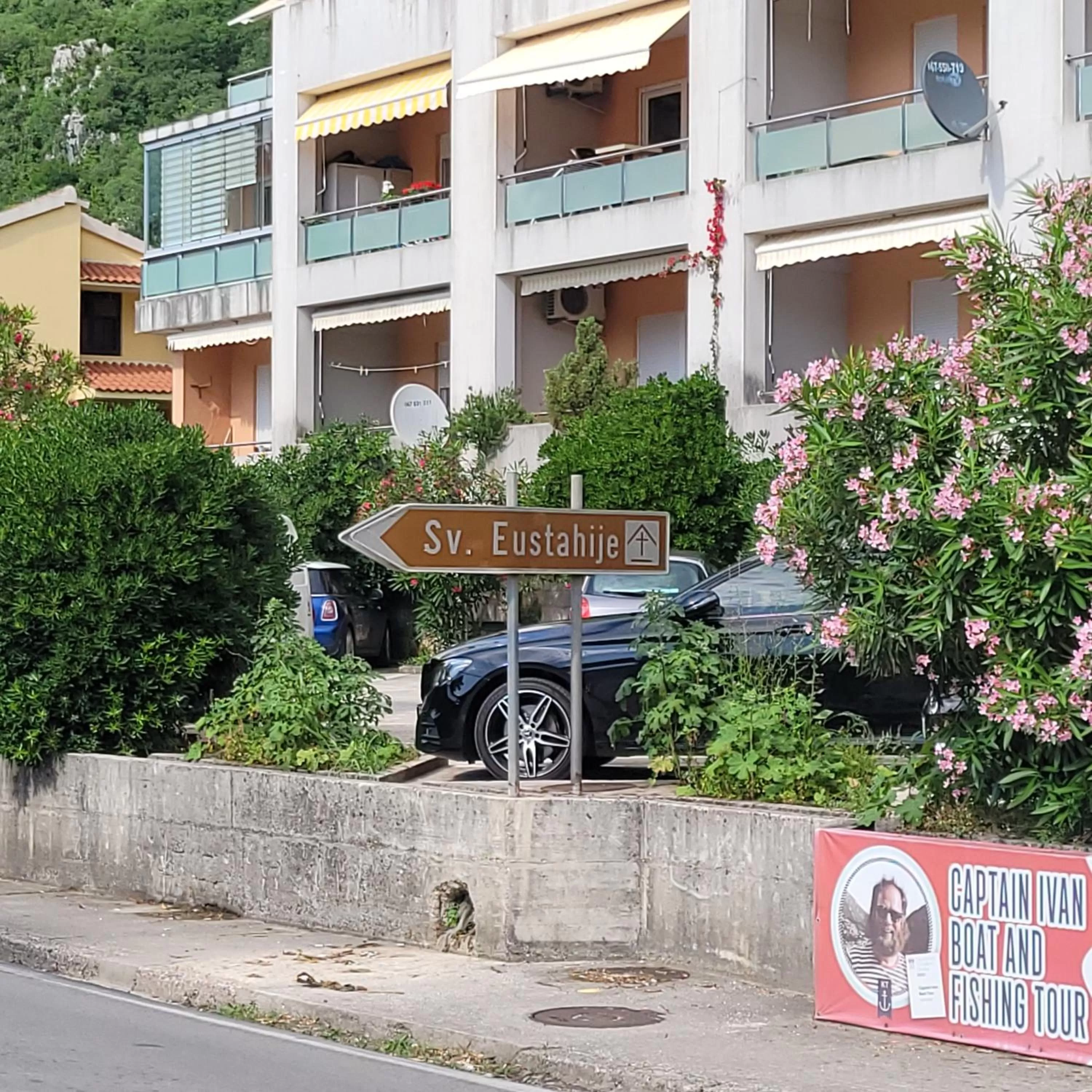 Property Logo/Sign in Apartment Kotor