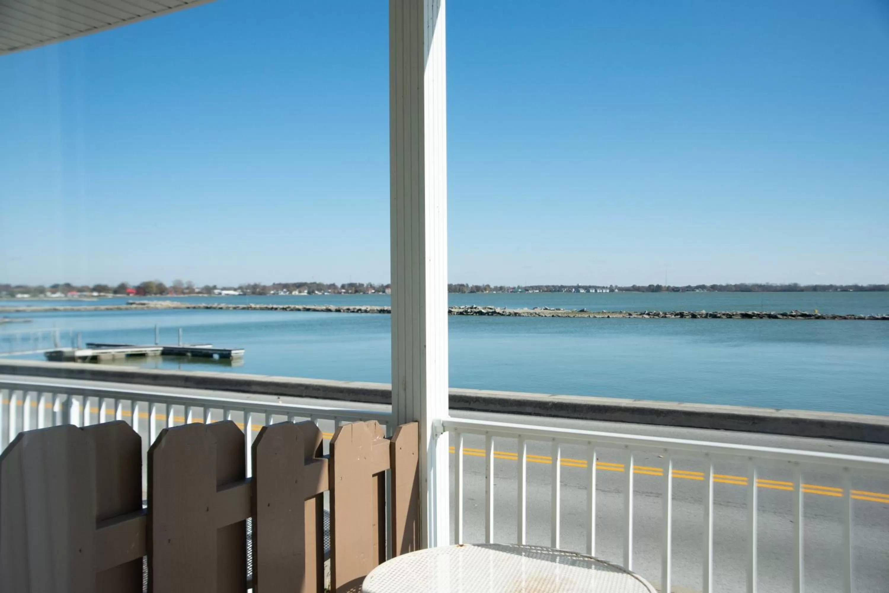 Lake view in West Bank Inn