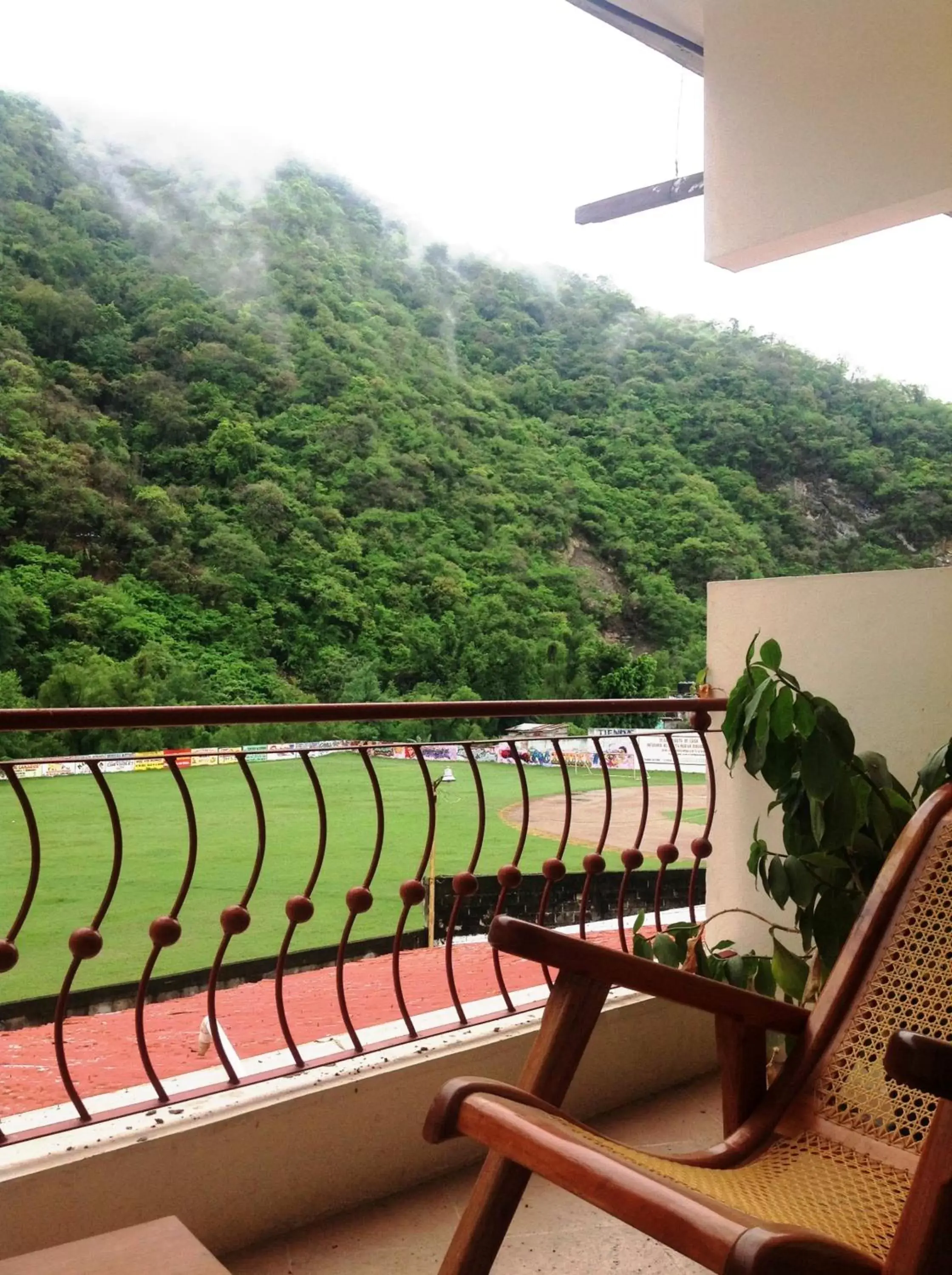 Balcony/Terrace in Hotel Paraiso Huasteco