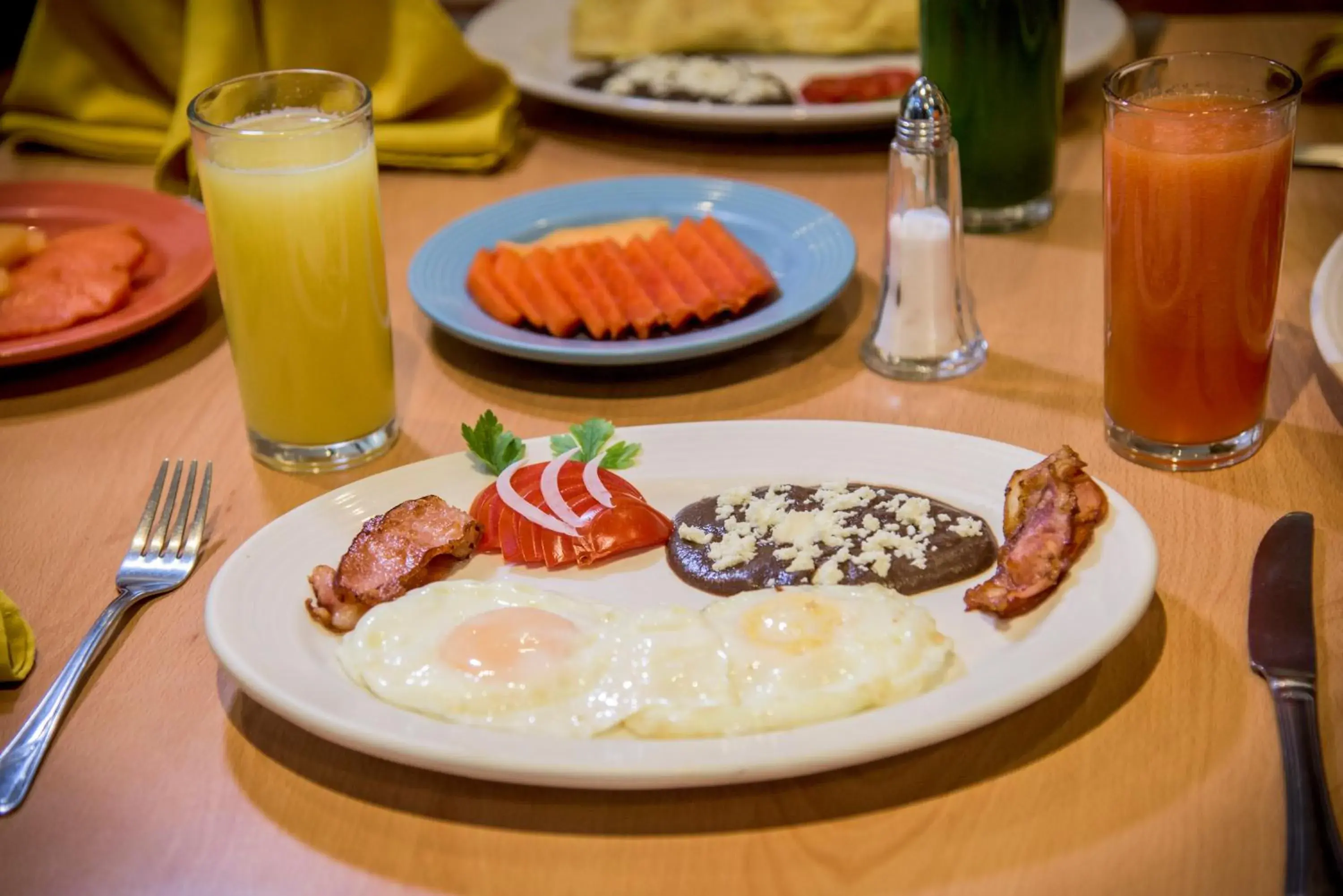 Breakfast in Oaxaca Inn Reforma