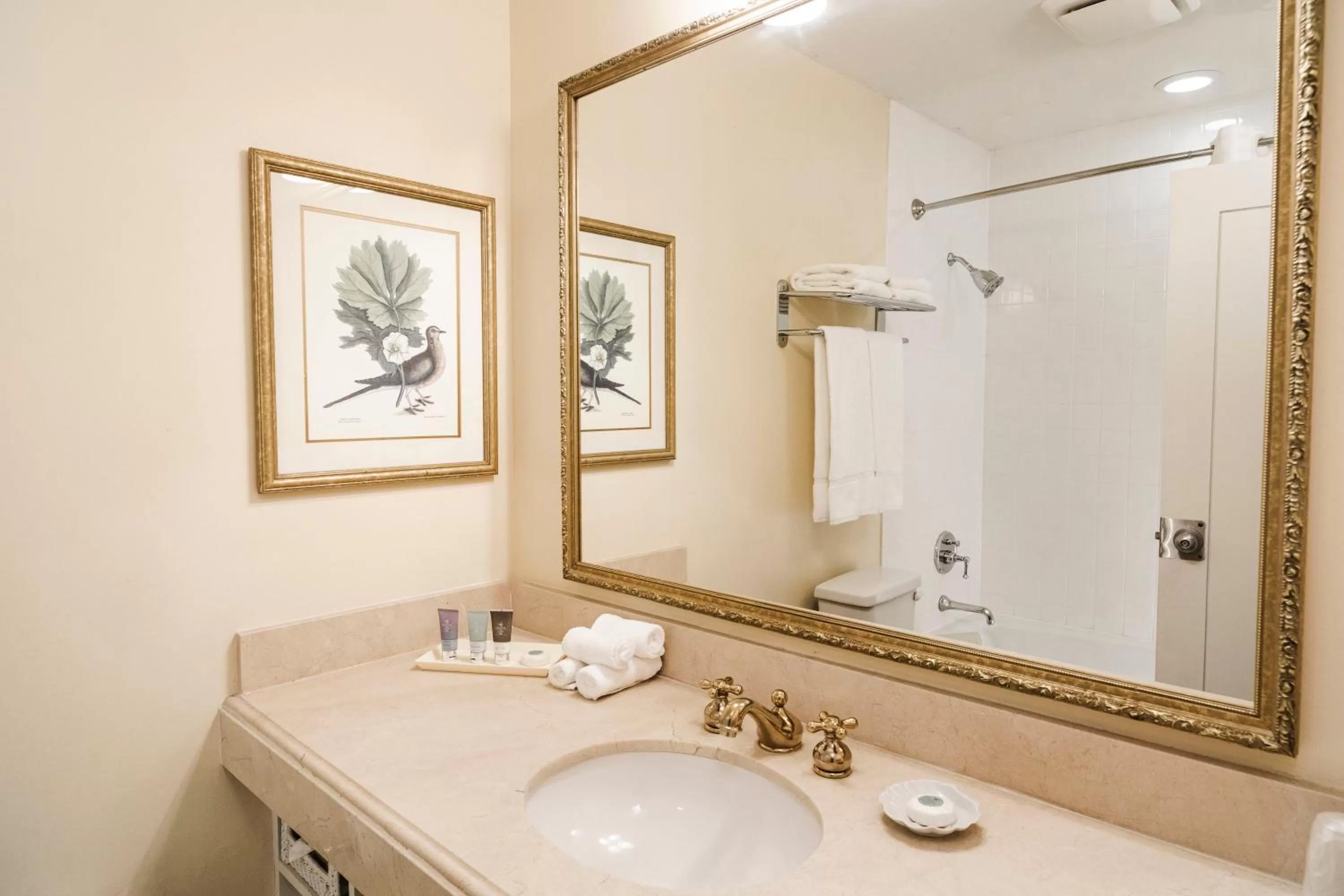 Bathroom in Griffin Hotel, an official Colonial Williamsburg Hotel