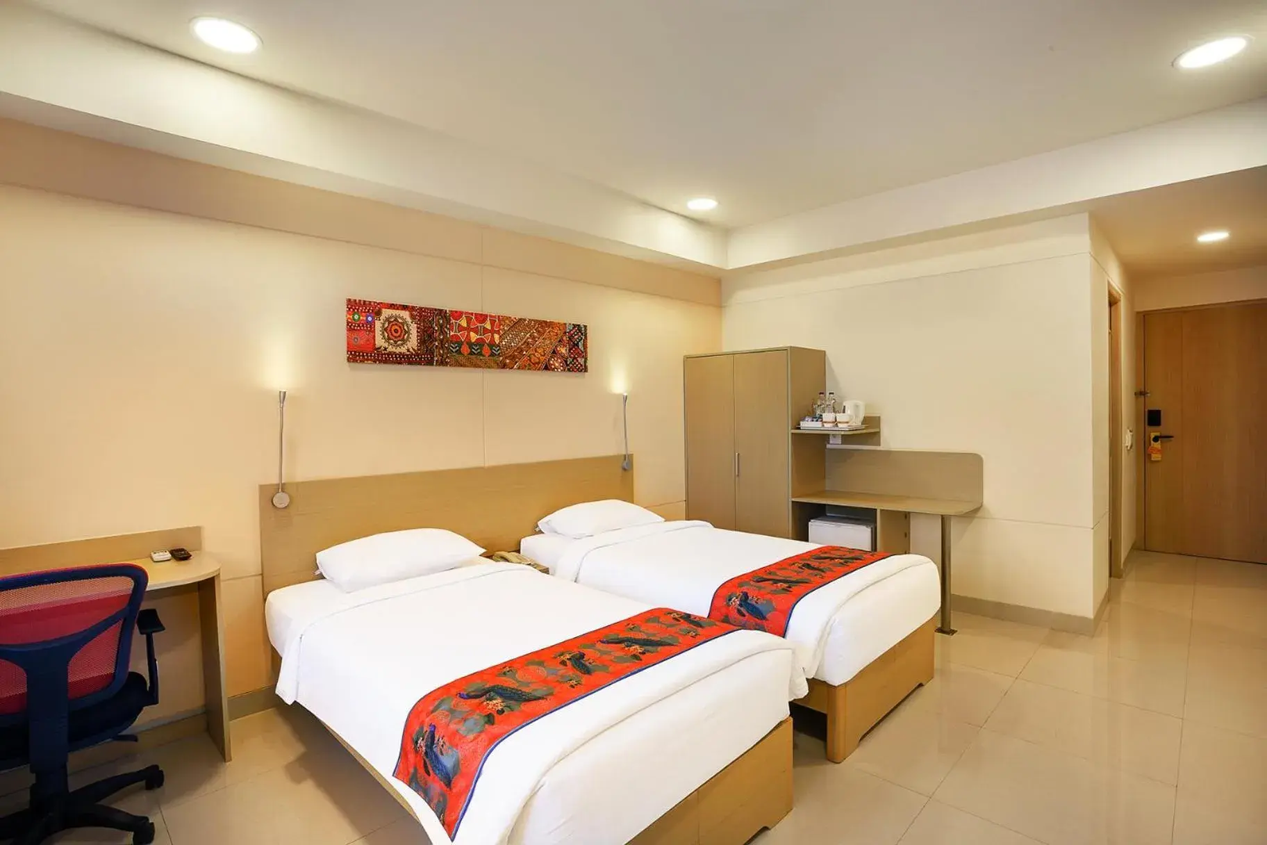 View (from property/room), Bed in Ginger Vapi View (from property/room), Bed in Ginger Vapi