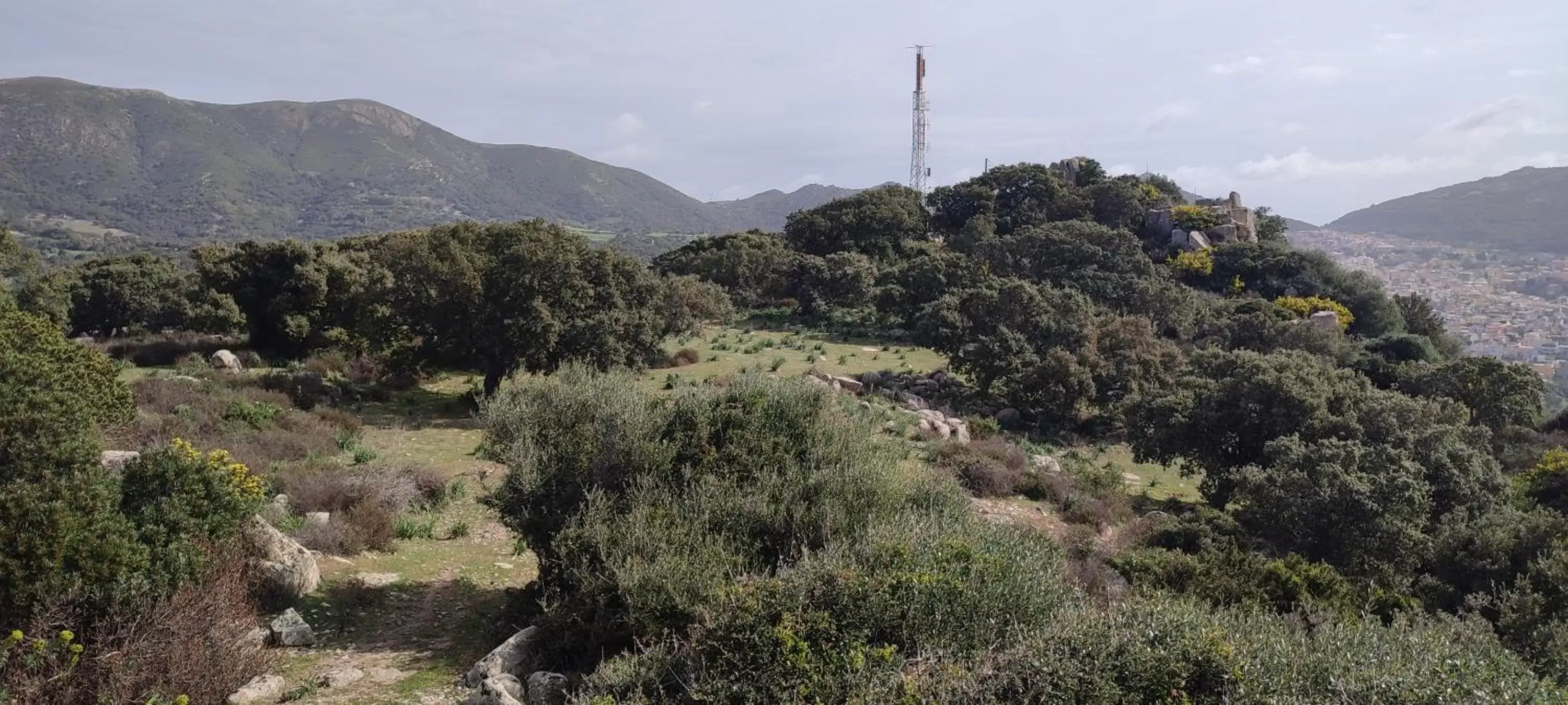 Nearby landmark, Mountain View in B&B Il Nuraghe