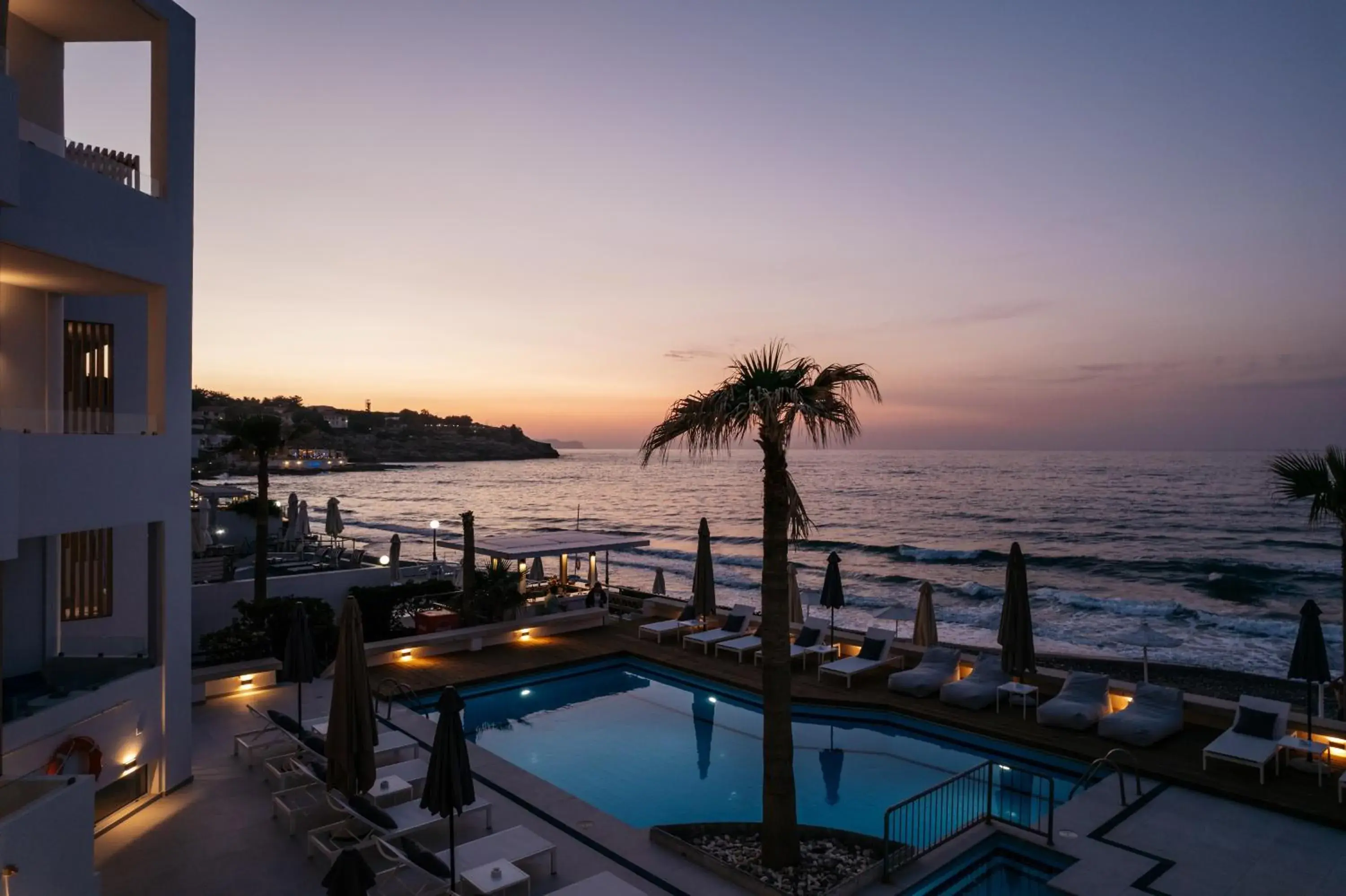 Property building in Petradi Beach Lounge Hotel Property building in Petradi Beach Lounge Hotel