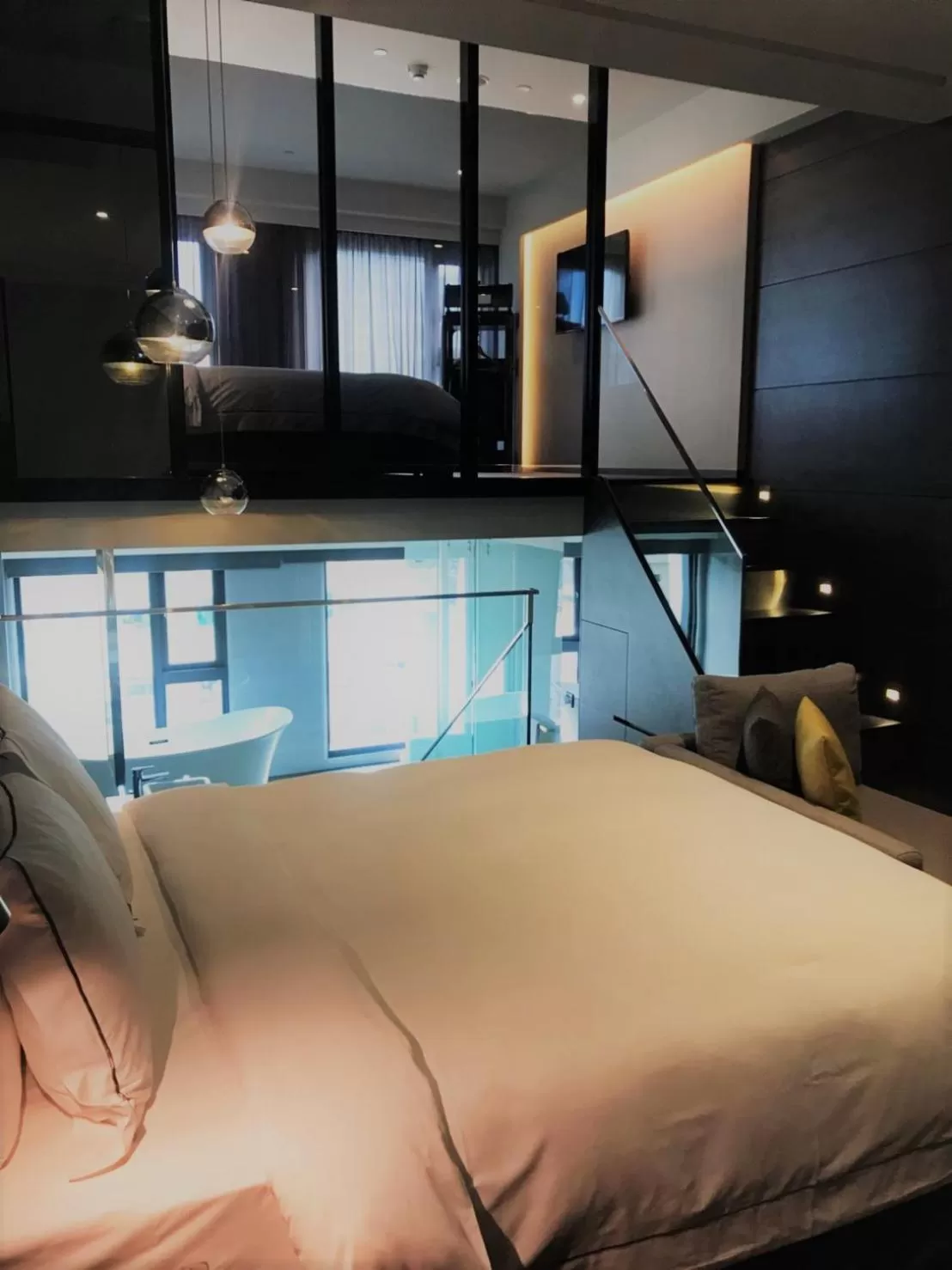 Photo of the whole room, Bed in Starhaus Hotel