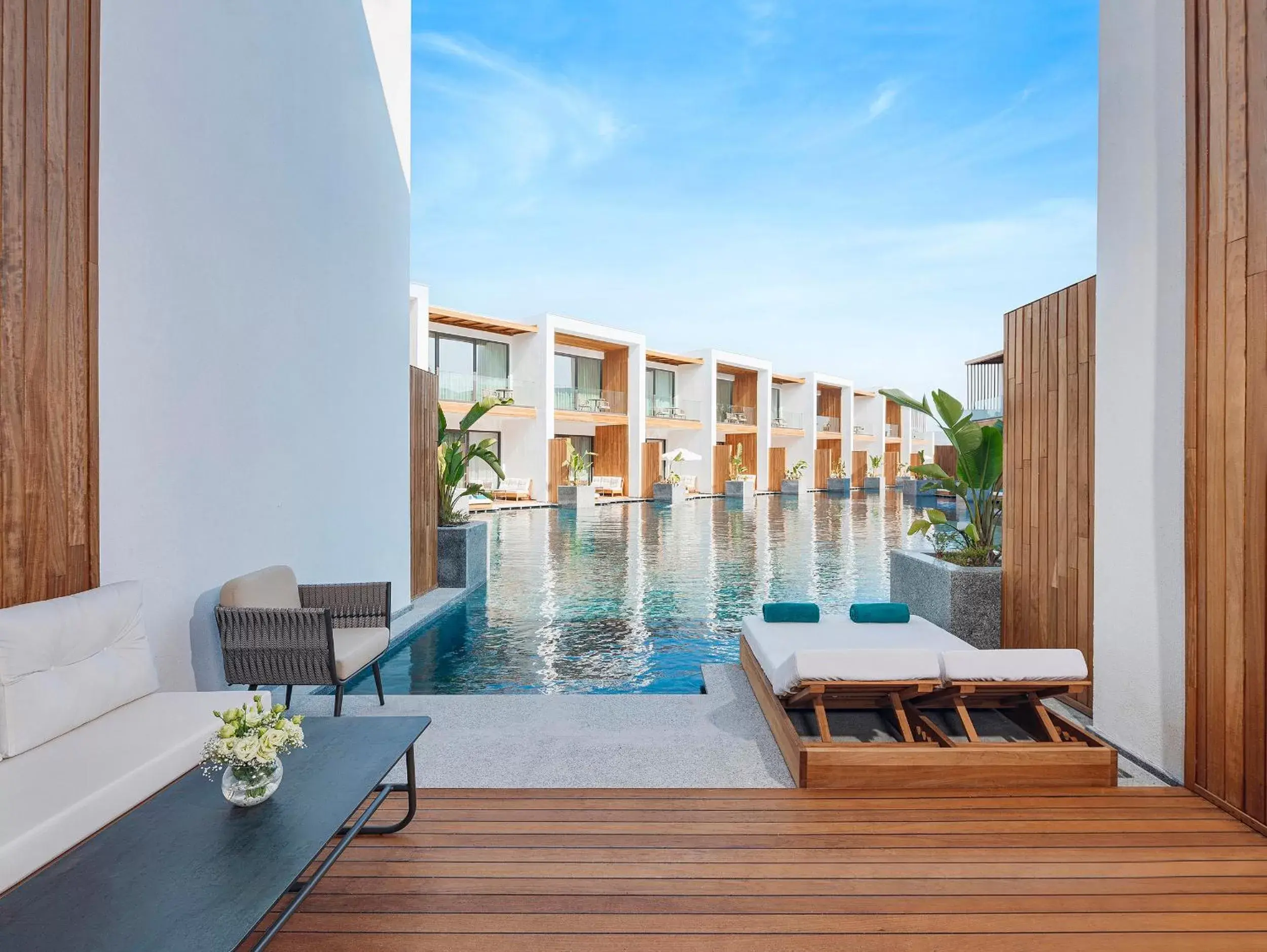 Balcony/Terrace, Swimming Pool in Sirene Belek Hotel