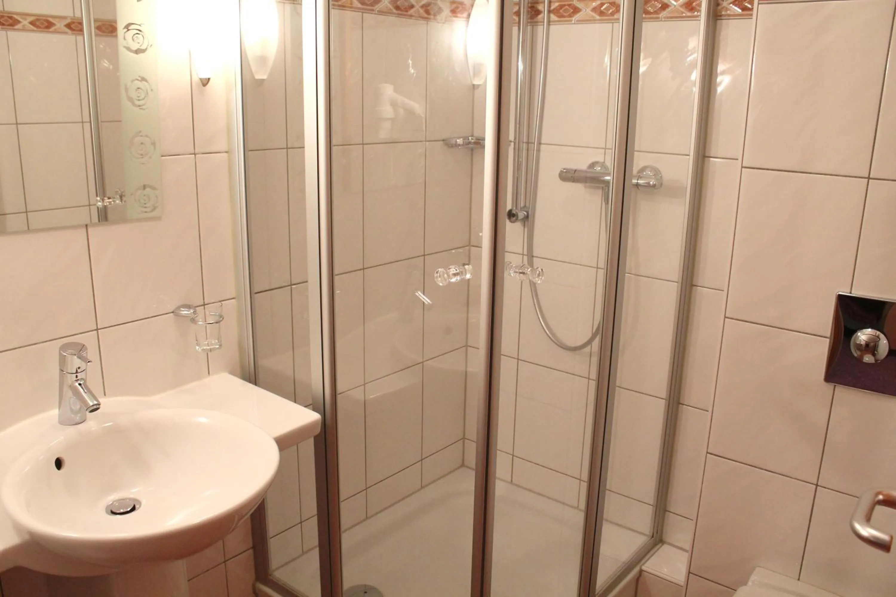 Shower in Hotel und Restaurant Eurohof