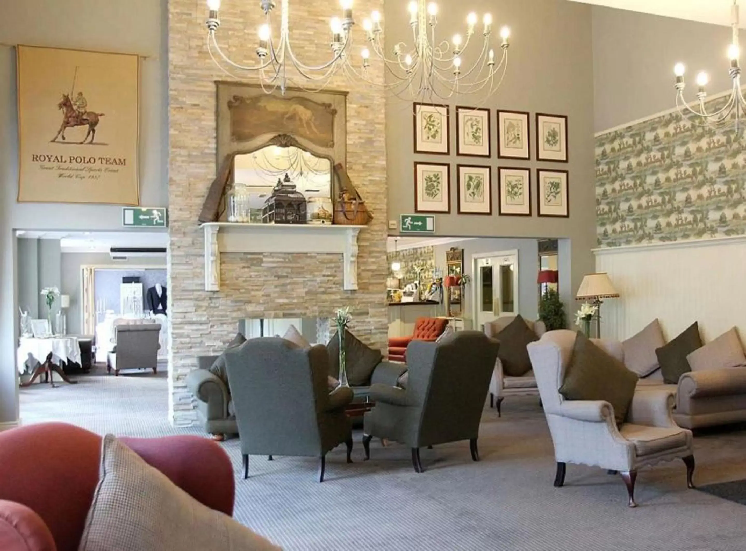 Lobby or reception, Lobby/Reception in The Abbeyleix Manor Hotel