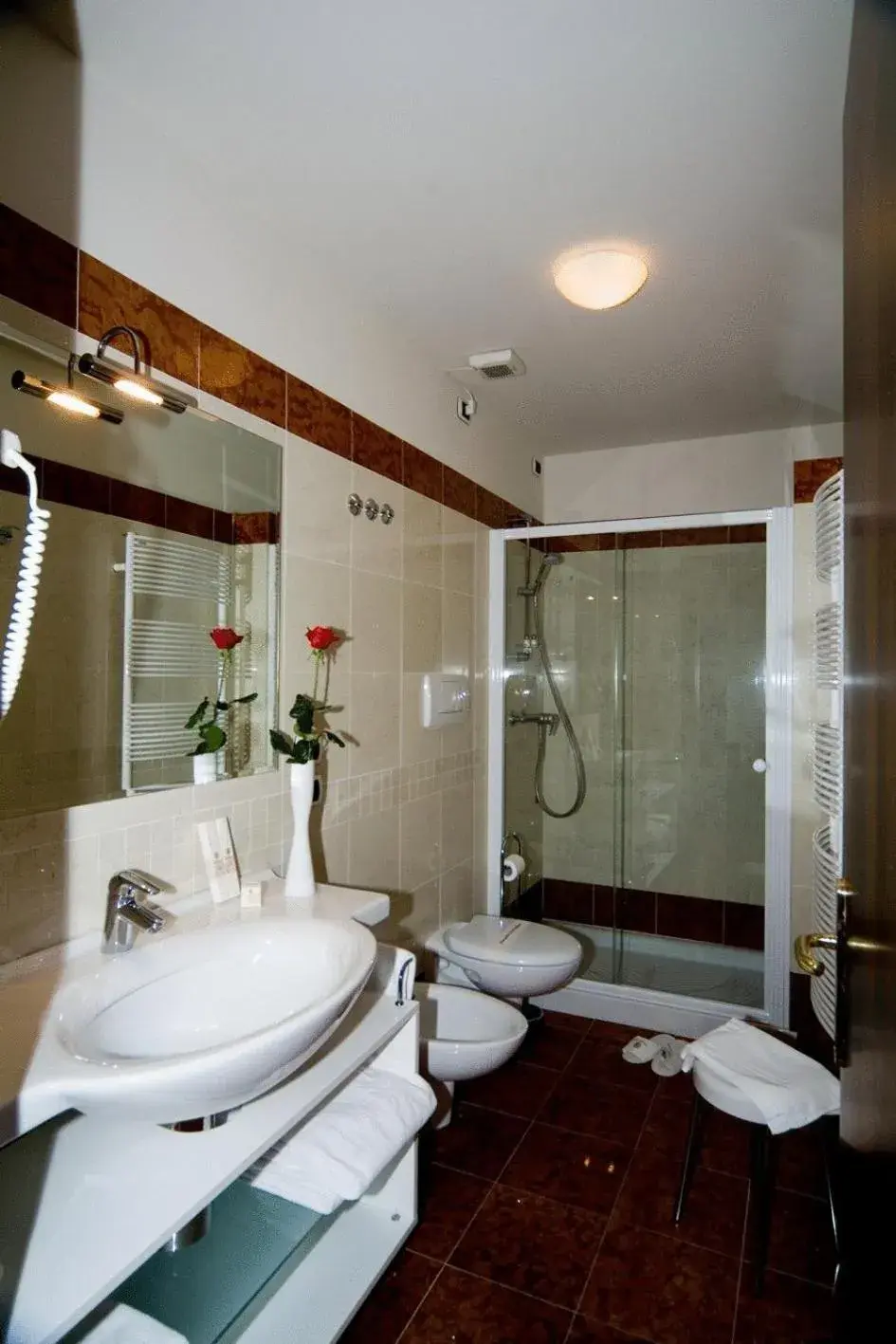 Bathroom in Hotel Alla Torre