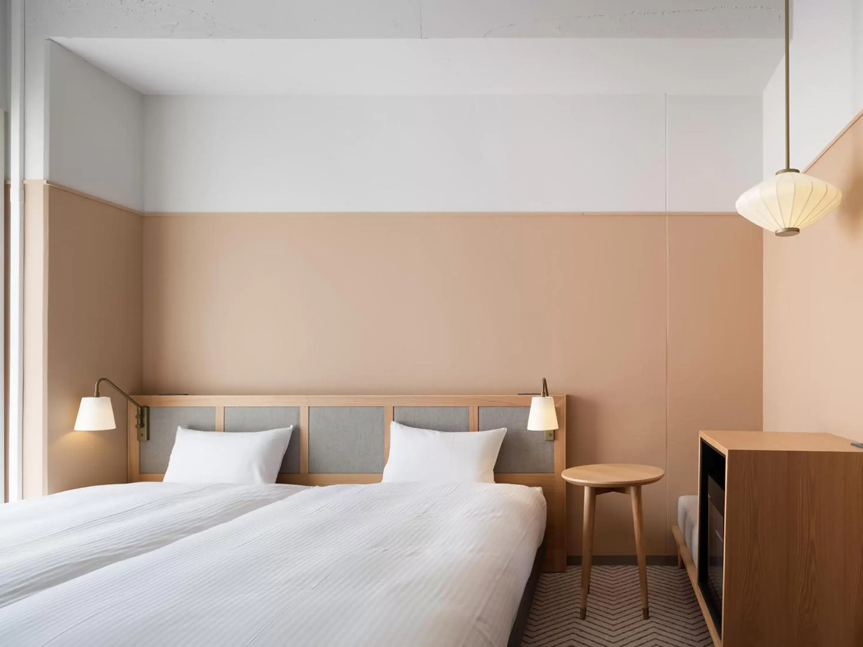 Photo of the whole room, Bed in RAKURO Kyoto by THE SHARE HOTELS