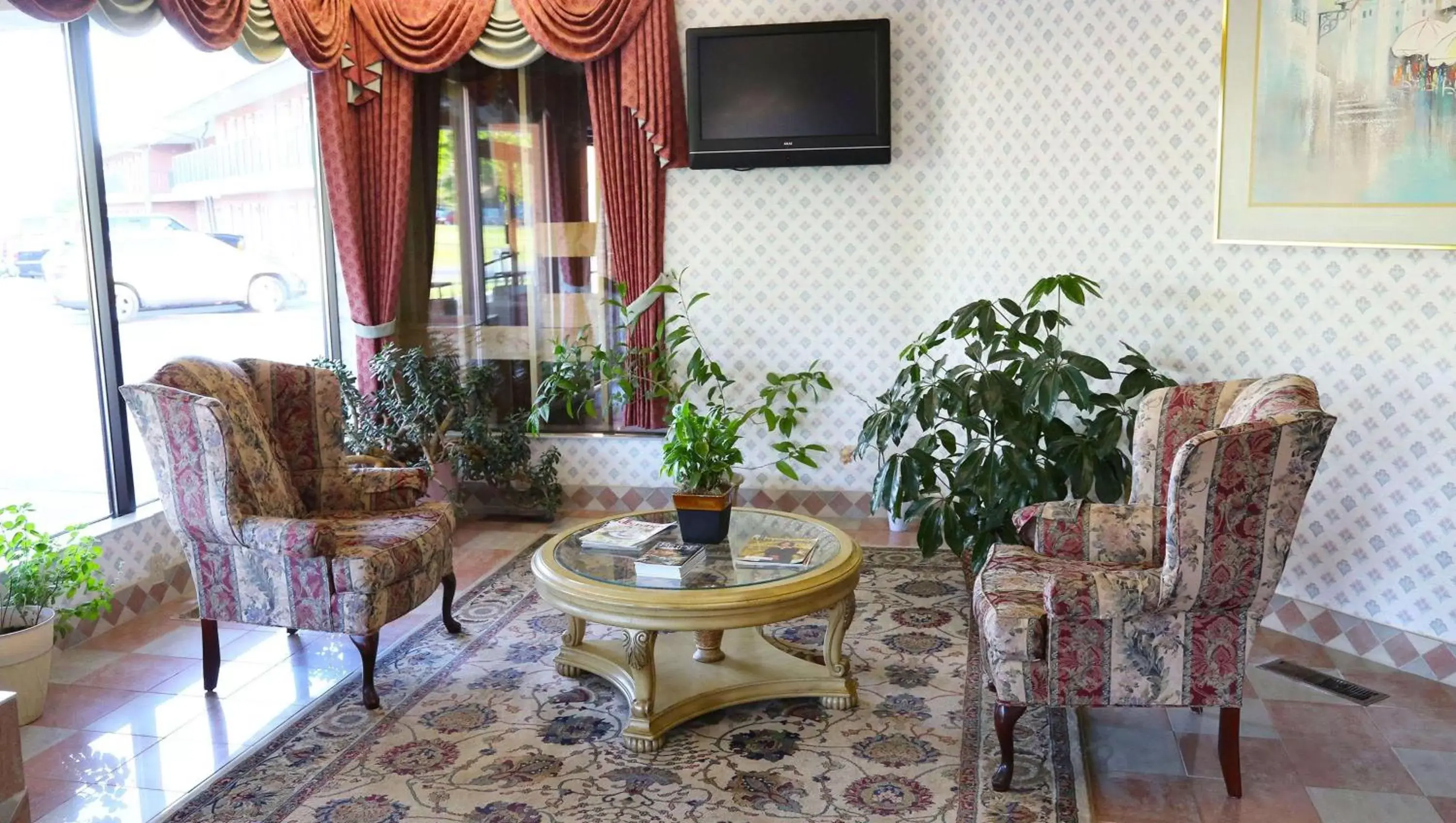 Lobby or reception, Seating Area in Magnuson Hotel Howell/Brighton