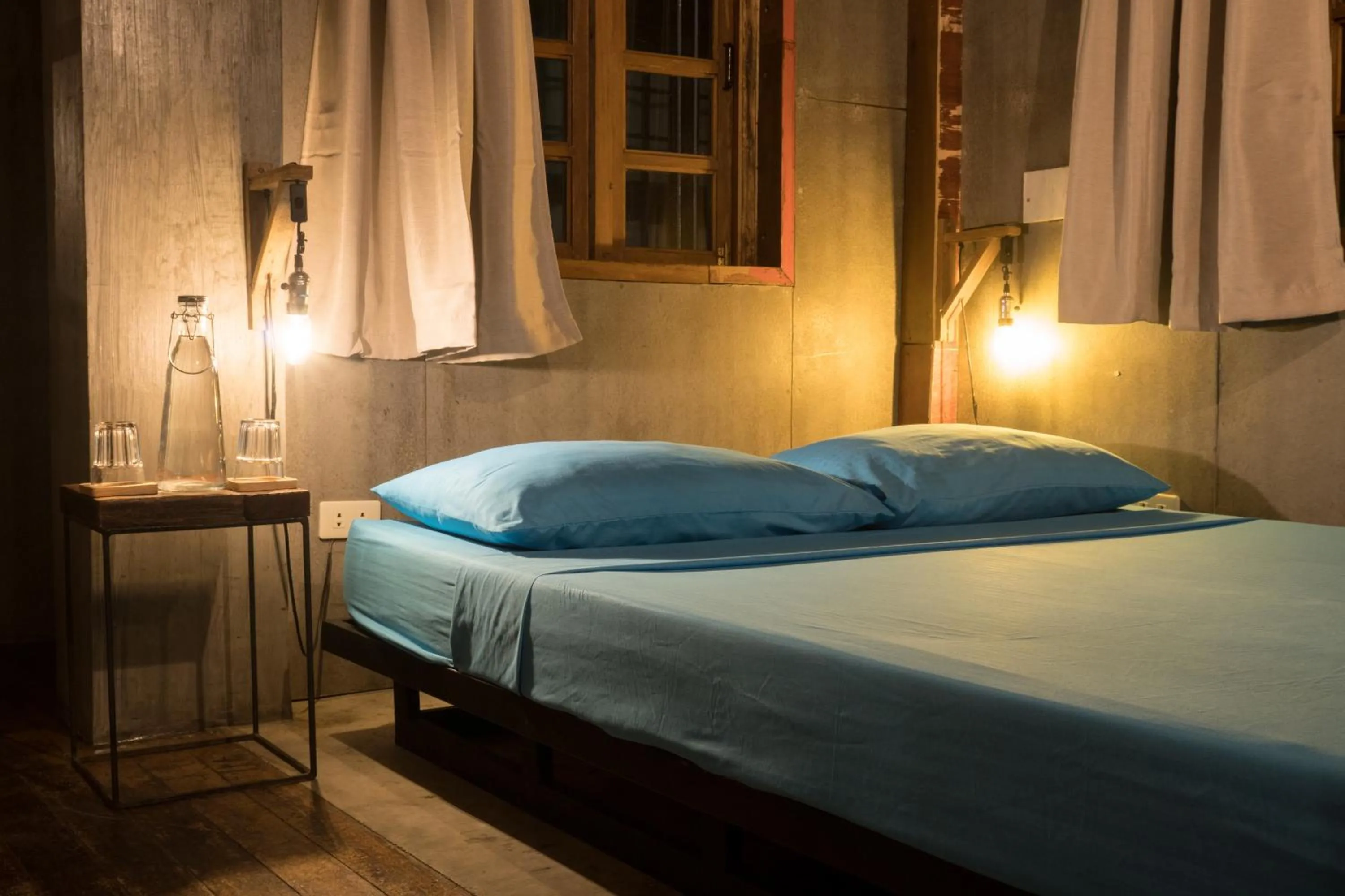 Bed in The Flying Fish Hostel