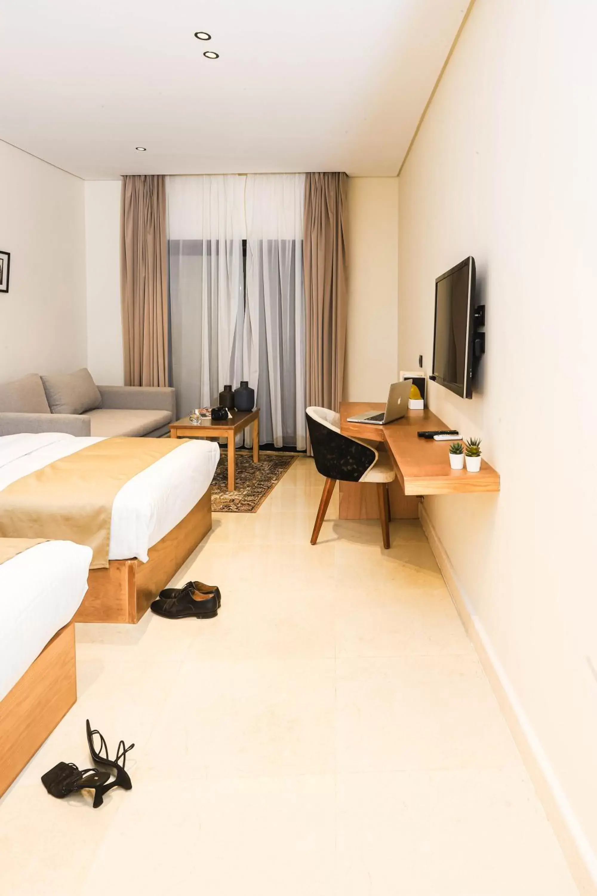 View (from property/room), Bed in NewCity Hotel & Suites View (from property/room), Bed in NewCity Hotel & Suites